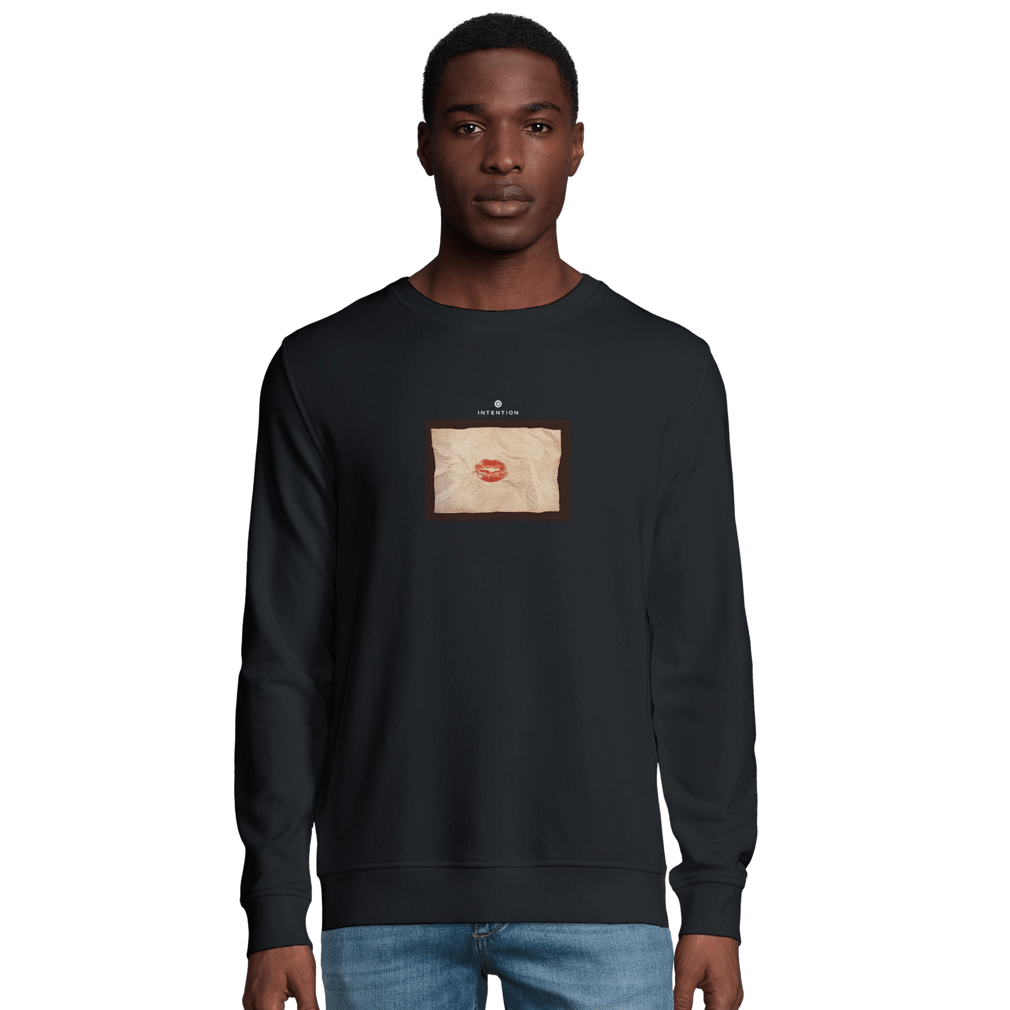 Lucky - "Kiss my Ass" Sweatshirt Black XS 3