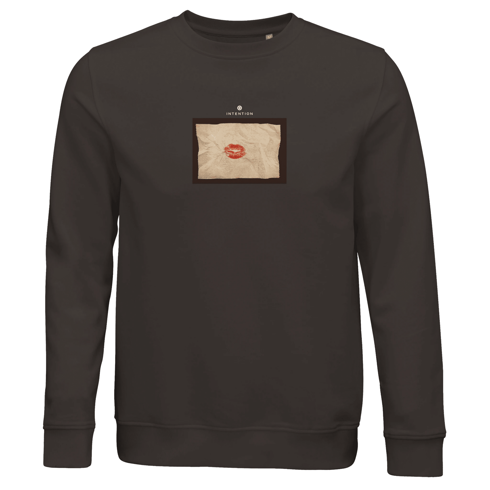 Lucky - "Kiss my Ass" Sweatshirt deep charcoal grey XS 1