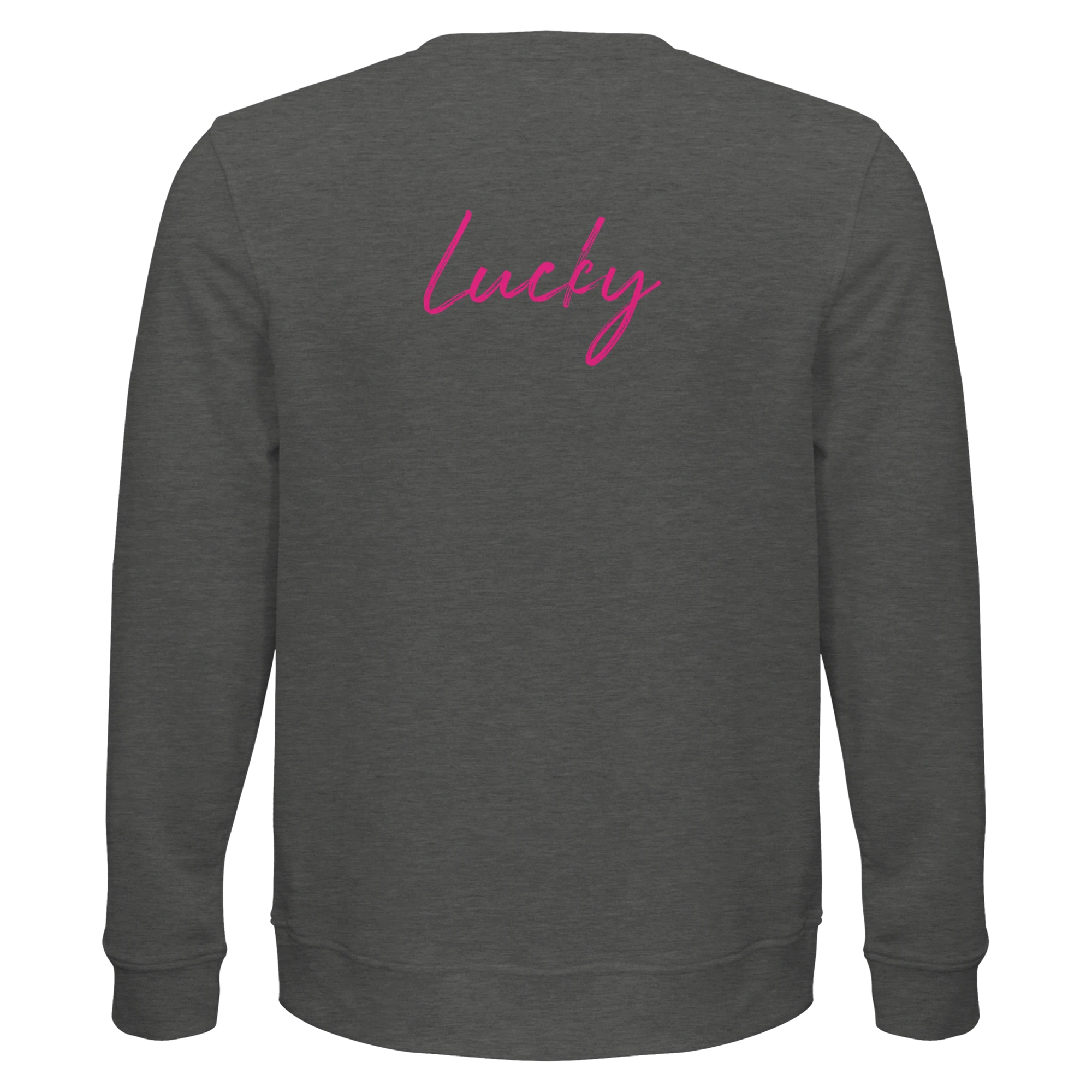 Lucky - "Kiss my Ass" Sweatshirt Grey Melange XS 2