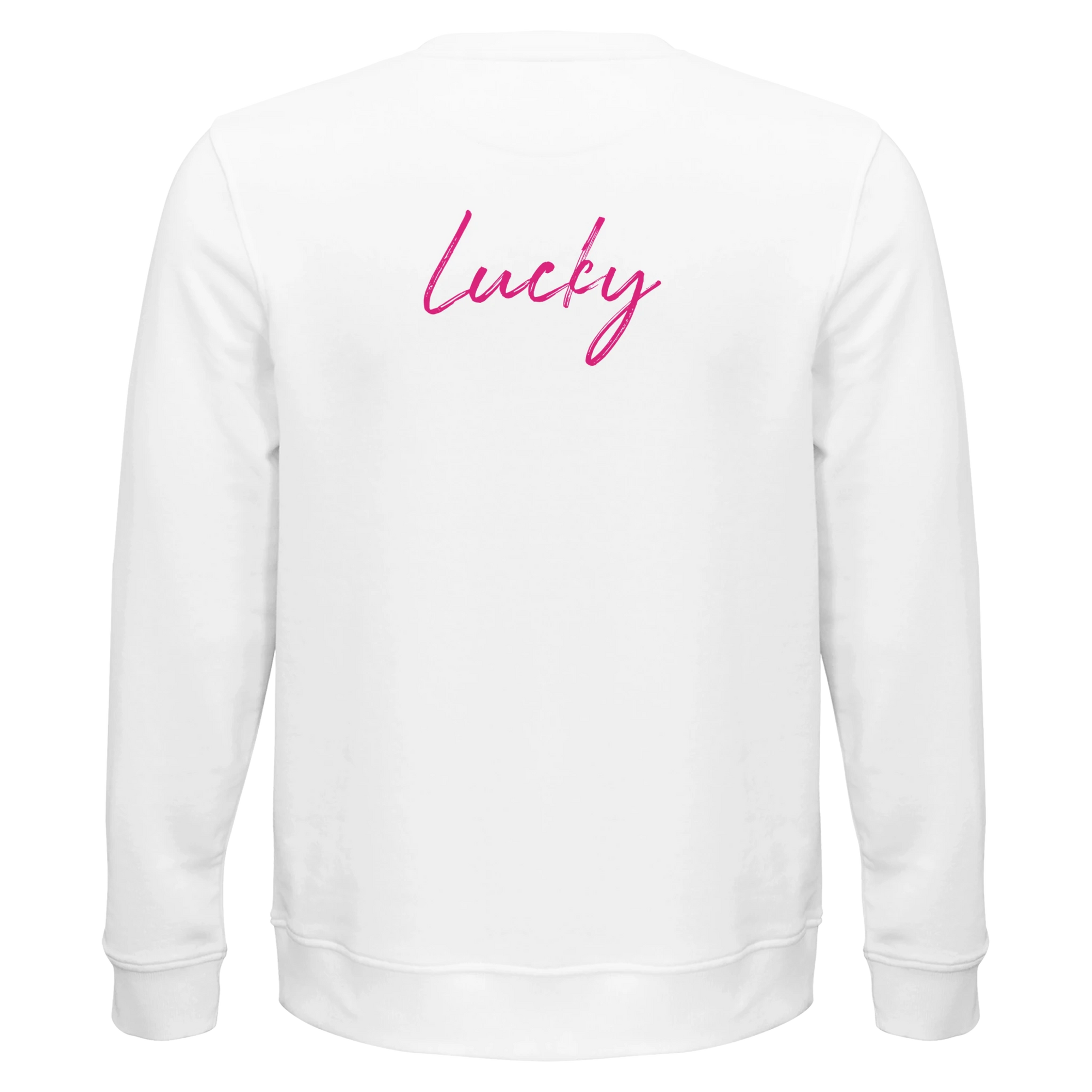 Lucky - "Kiss my Ass" Sweatshirt White XS 2