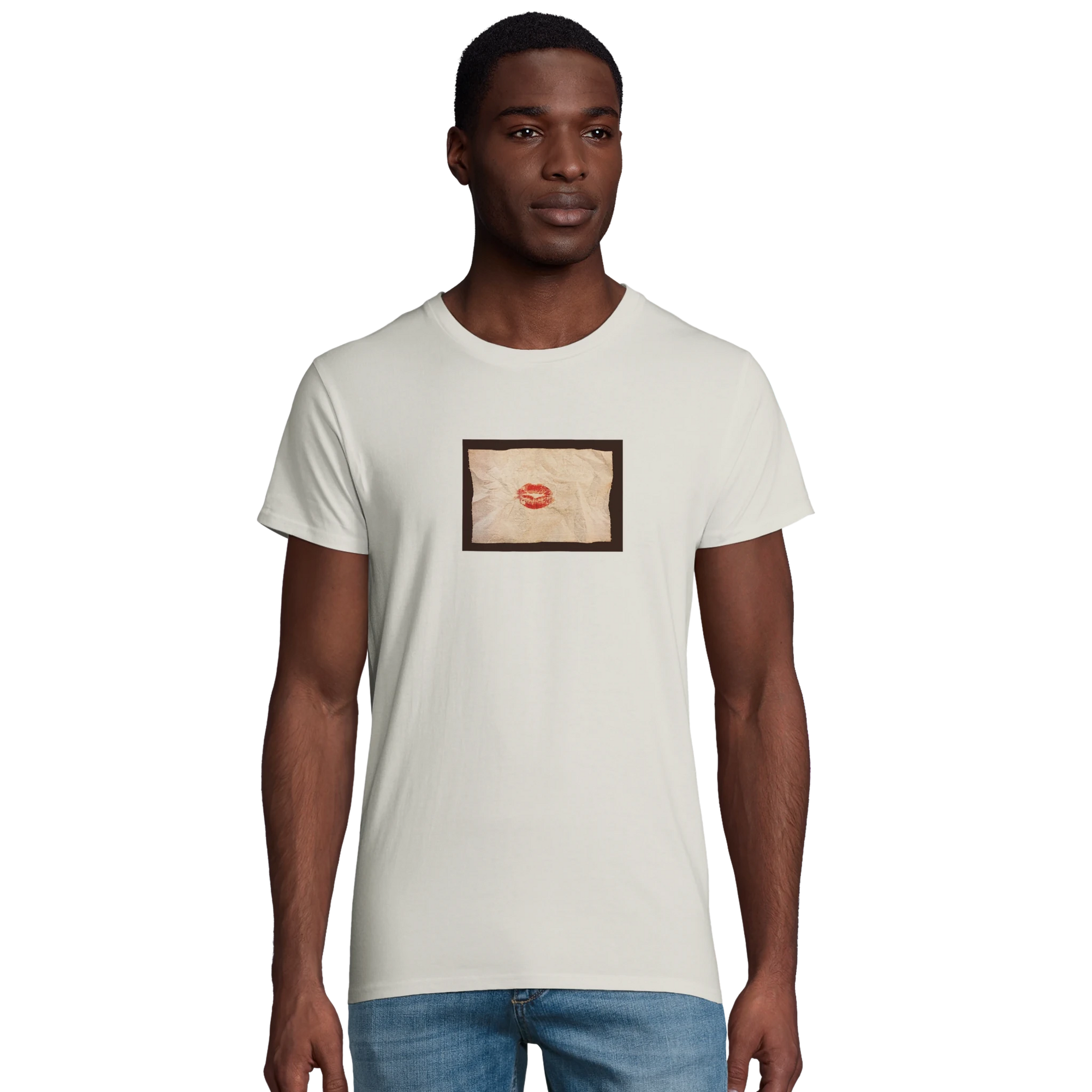 Lucky - "Kiss my Ass" T-shirt Ash XS 4