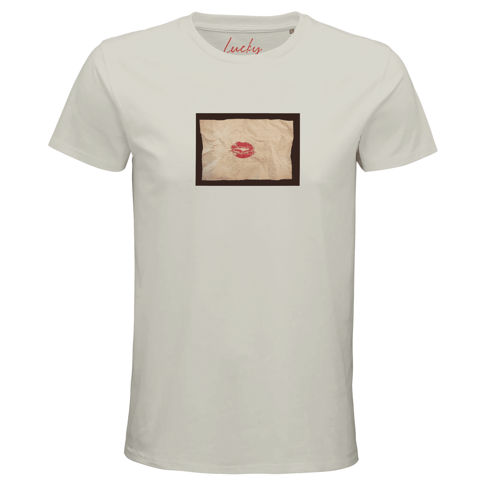 Lucky - "Kiss my Ass" T-shirt Ash XS 1