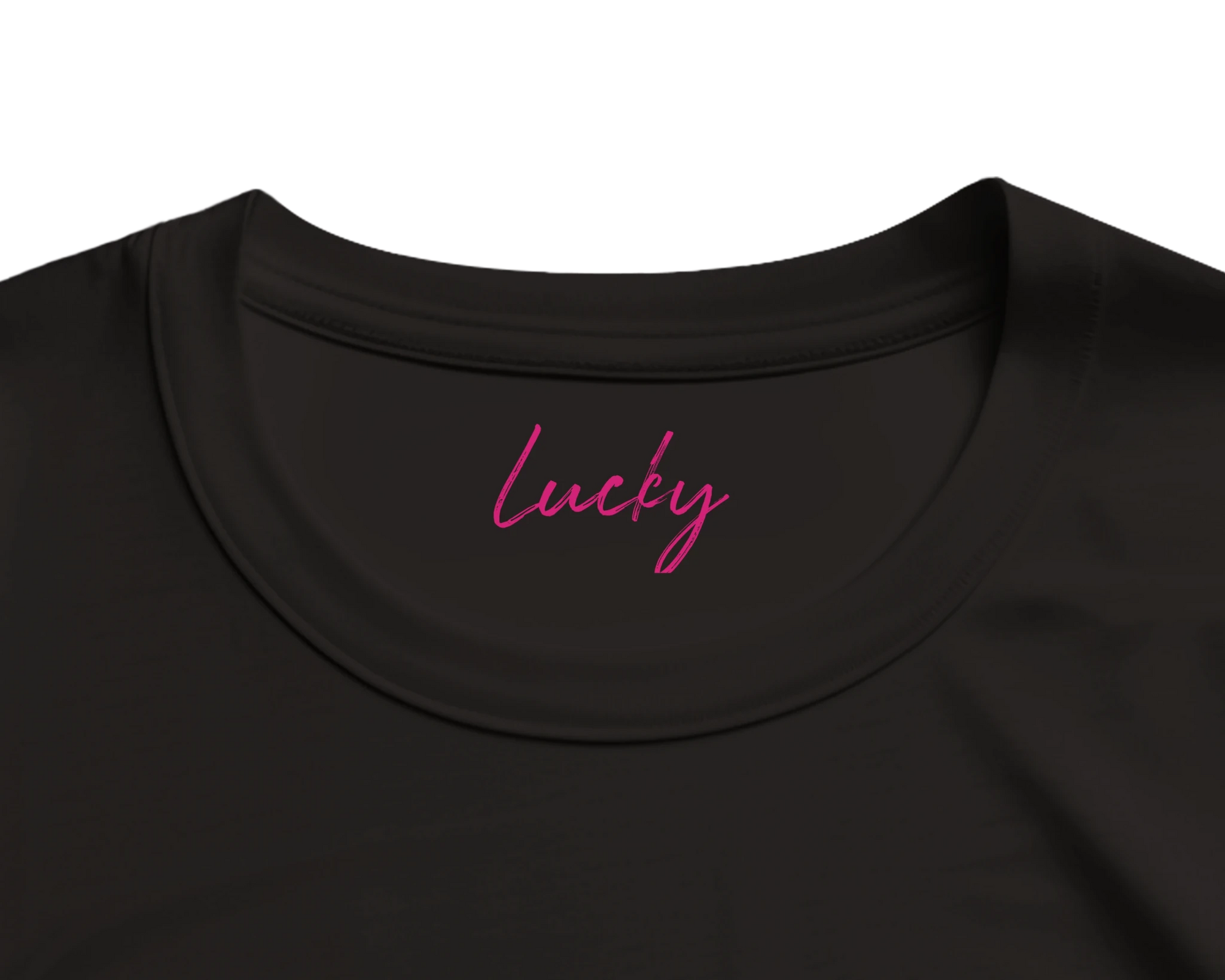 Lucky - "Kiss my Ass" T-shirt Deep Black S 5