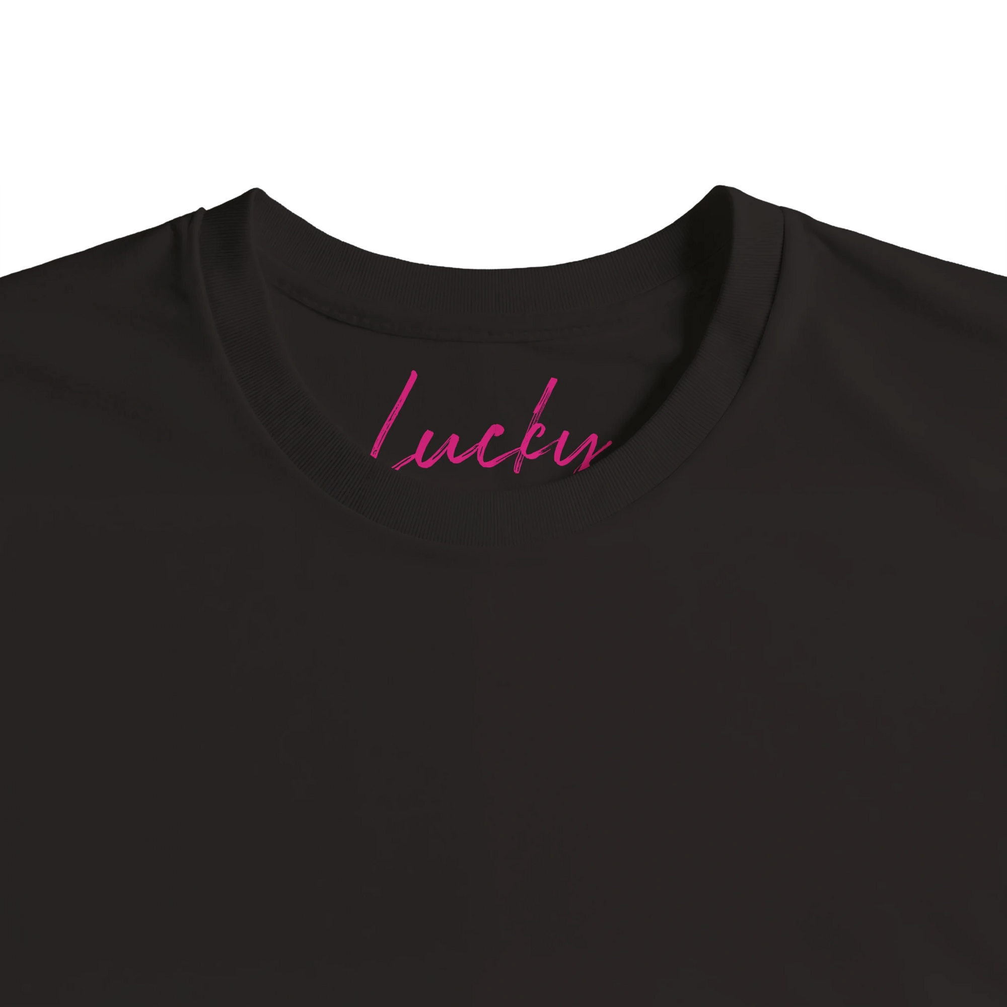 Lucky - "Kiss my Ass" T-shirt Deep Black XS 17