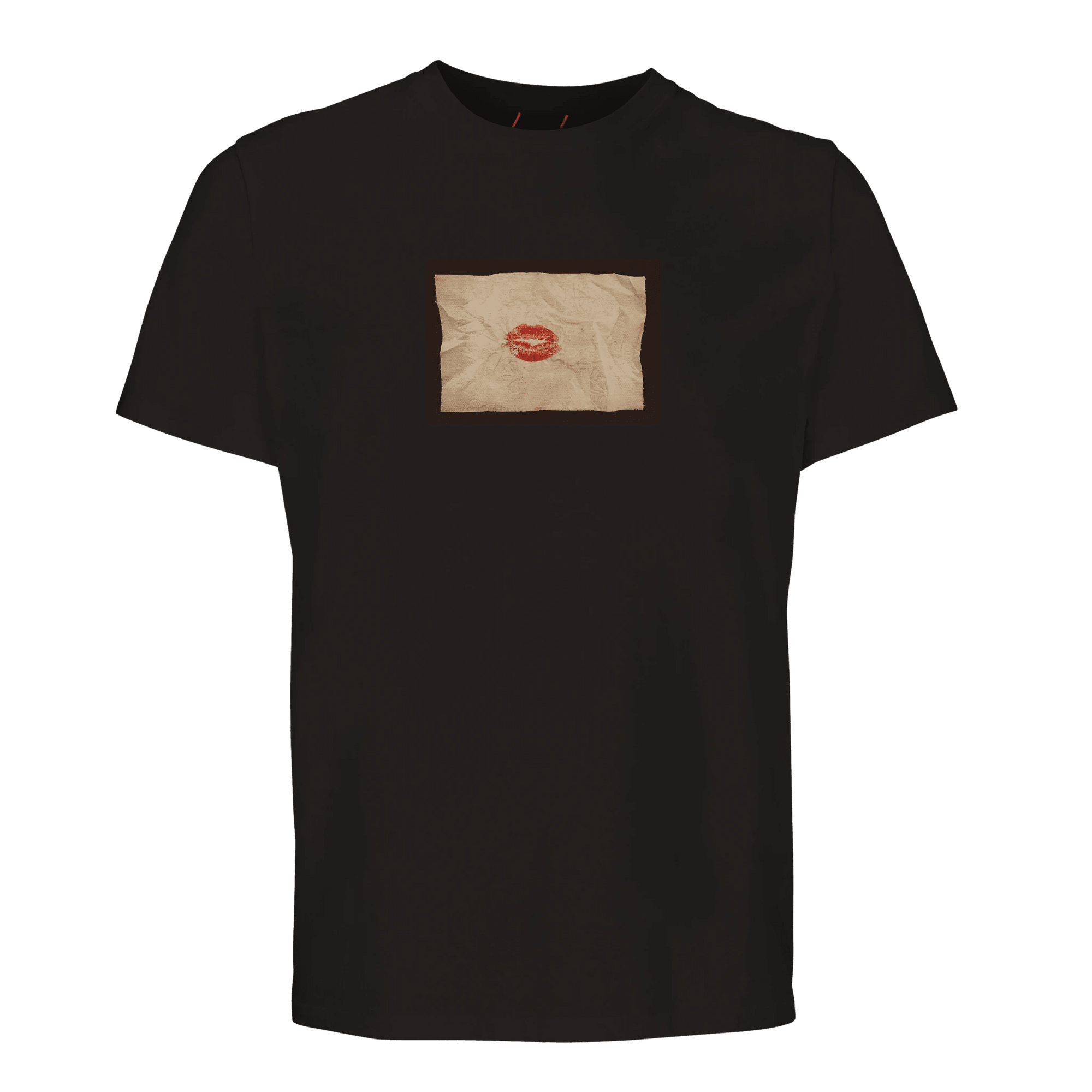 Lucky - "Kiss my Ass" T-shirt Deep Black XS 16