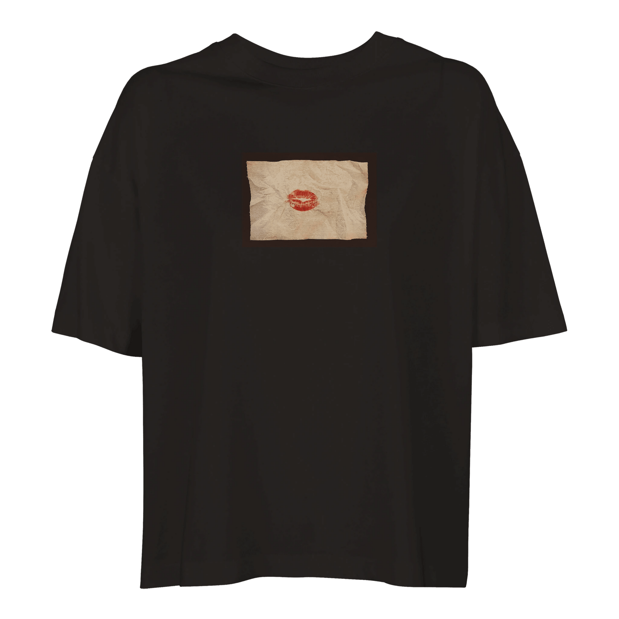 Lucky - "Kiss my Ass" T-shirt Deep Black XS 1