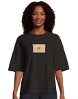 Lucky - "Kiss my Ass" T-shirt Deep Black XS 4