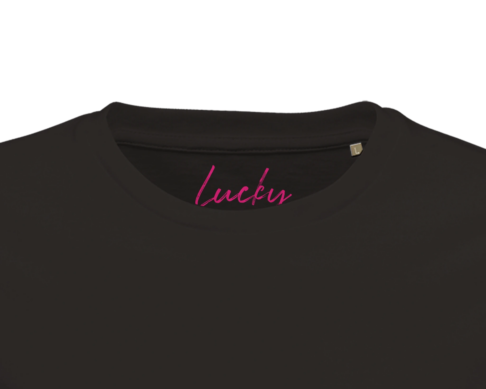 Lucky - "Kiss my Ass" T-shirt Deep Black XS 2