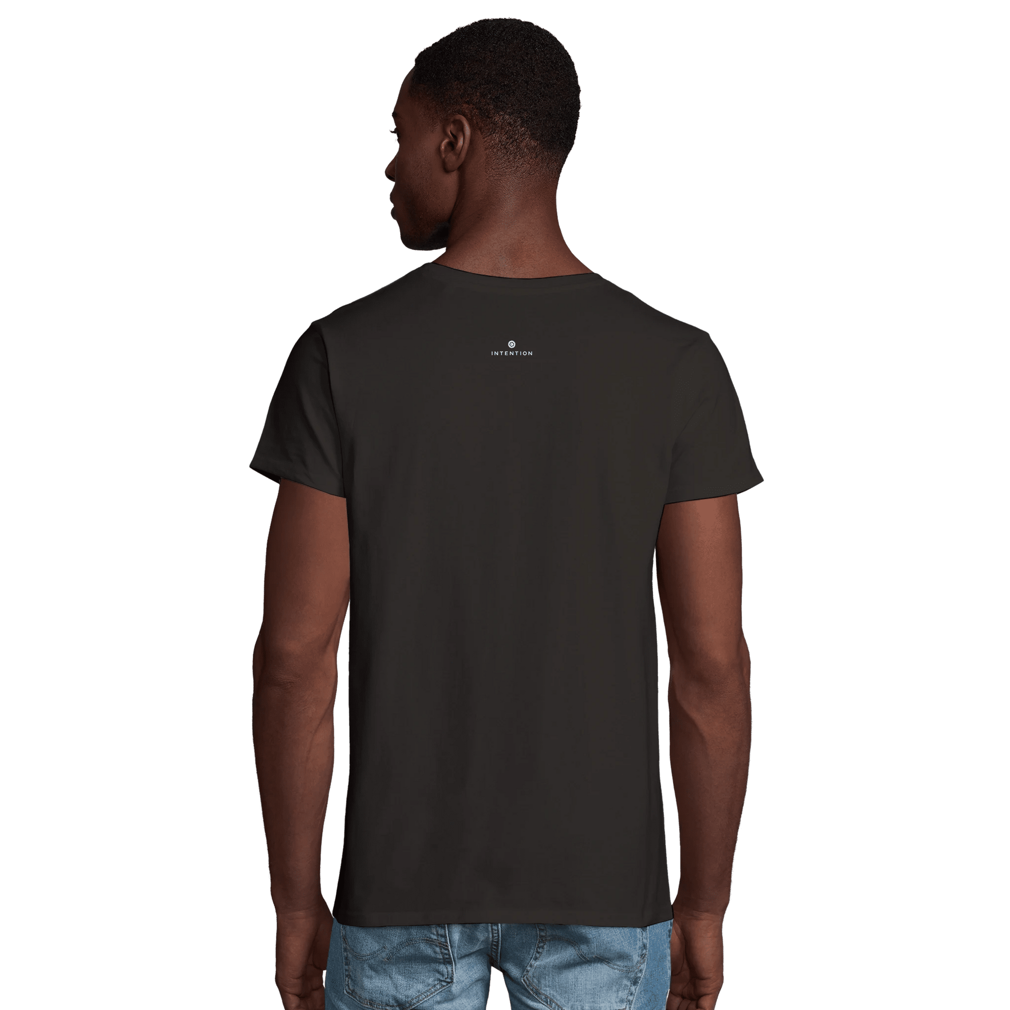 Lucky - "Kiss my Ass" T-shirt Deep Black XS 5