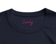 Lucky - "Kiss my Ass" T-shirt French Navy S 2