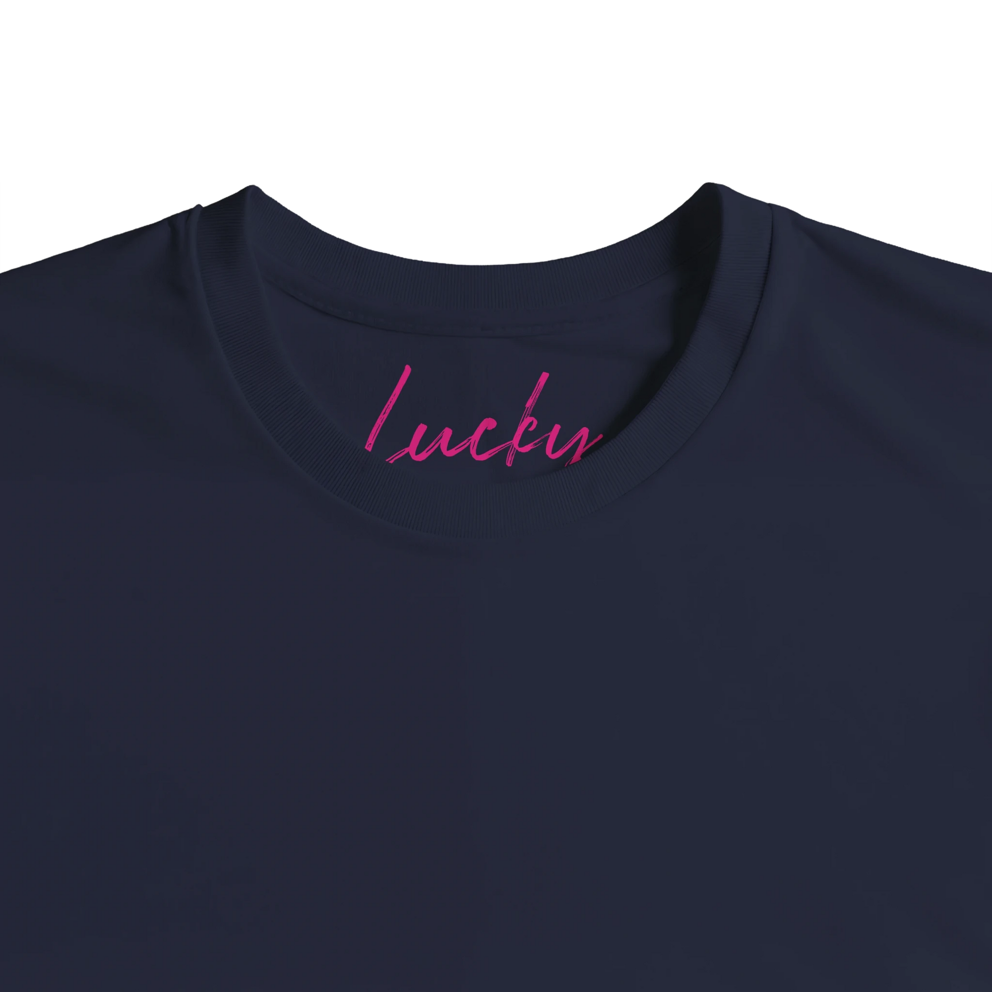 Lucky - "Kiss my Ass" T-shirt French Navy XS 5