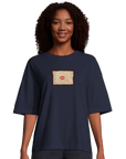 Lucky - "Kiss my Ass" T-shirt French Navy XS 4