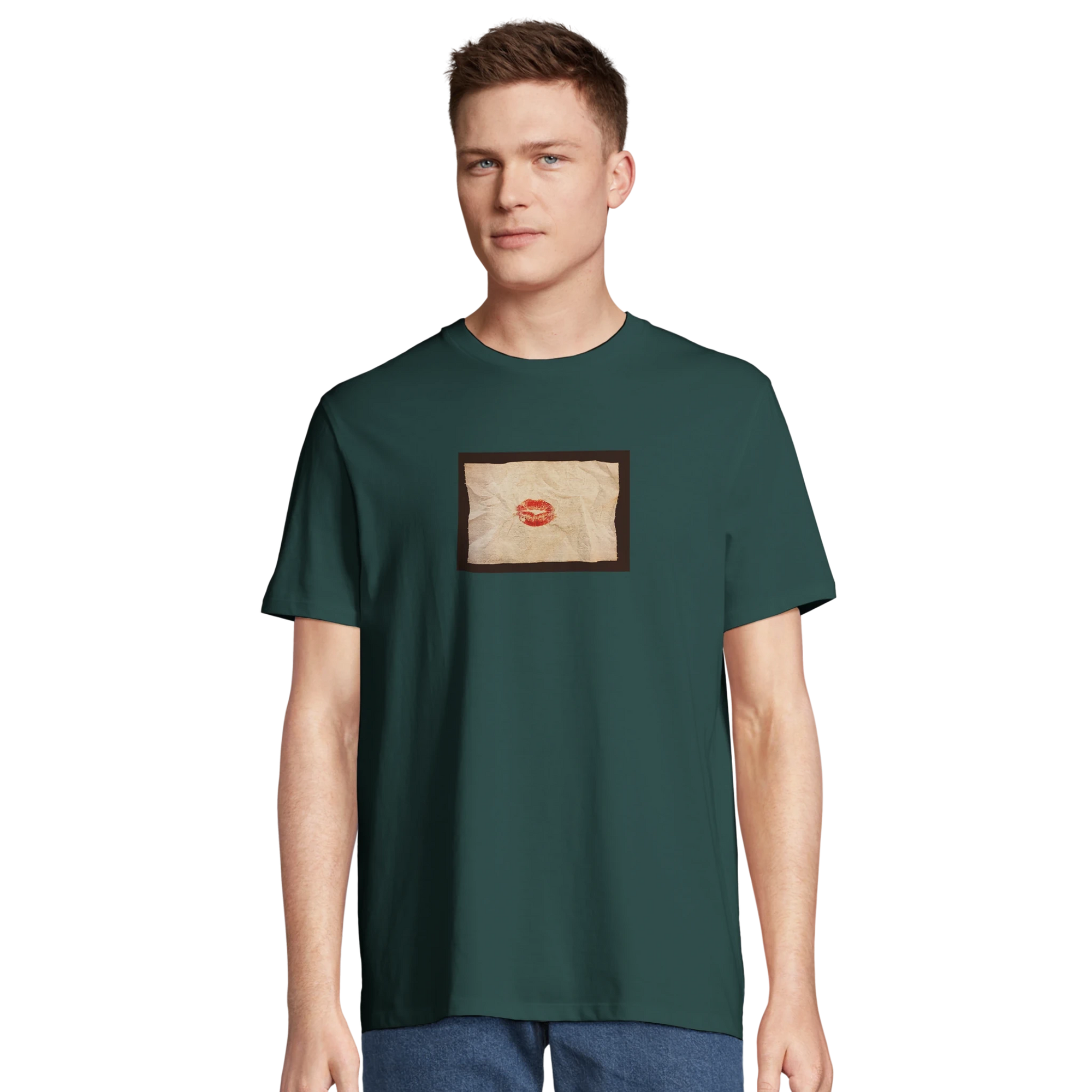 Lucky - "Kiss my Ass" T-shirt green empire XS 55