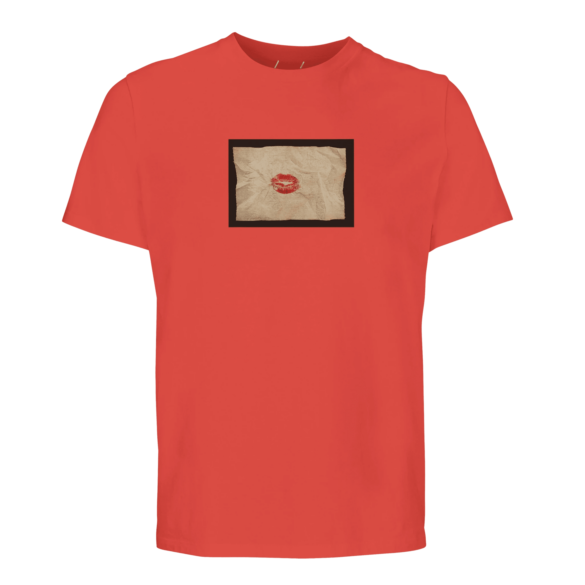 Lucky - "Kiss my Ass" T-shirt pop orange XS 10