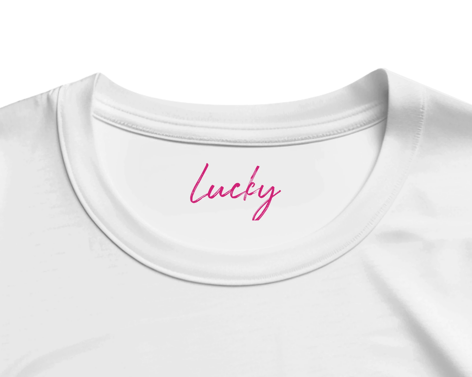 Lucky - "Kiss my Ass" T-shirt White S 30