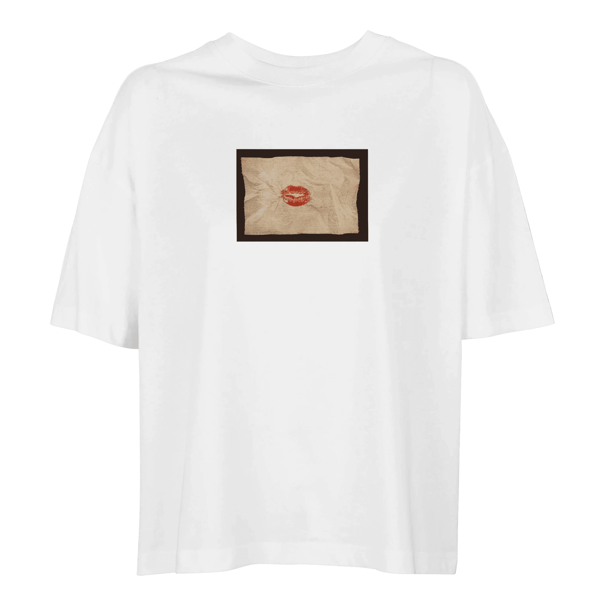 Lucky - "Kiss my Ass" T-shirt White XS 1