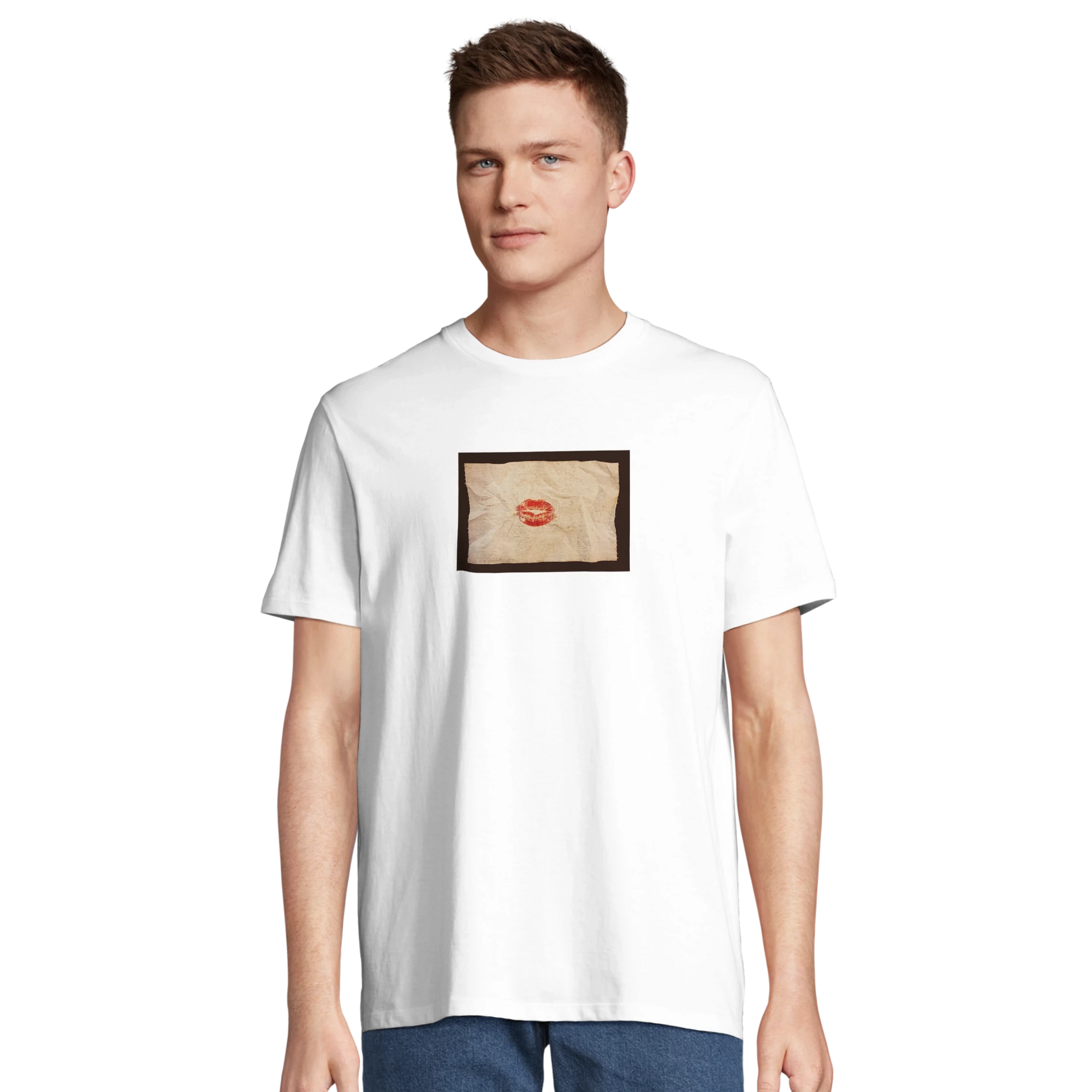 Lucky - "Kiss my Ass" T-shirt White XS 25