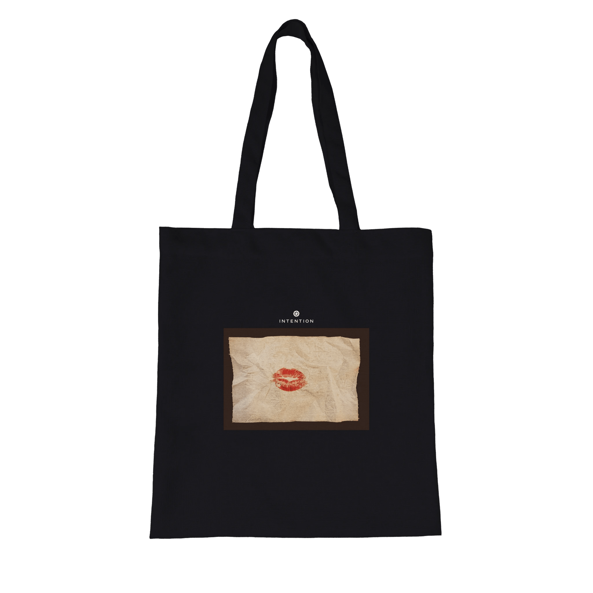 Lucky - "Kiss my Ass" Tote Bag Black 5