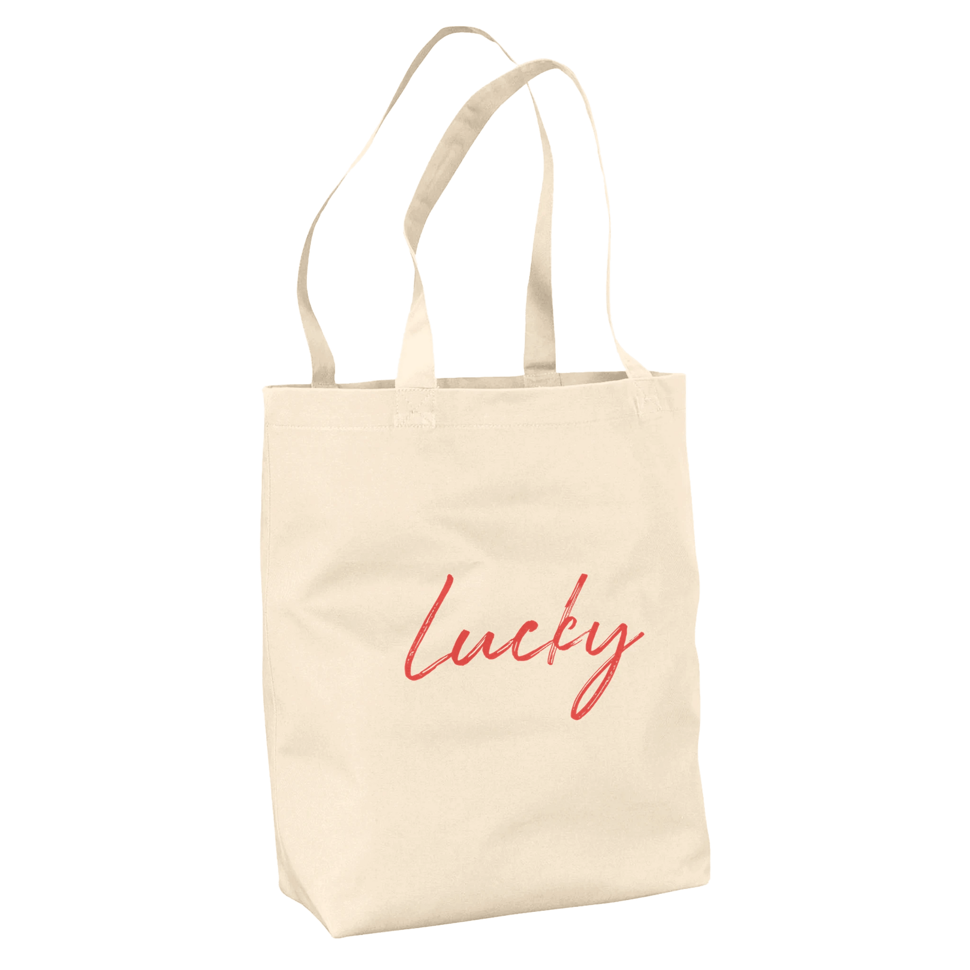 Lucky - "Kiss my Ass" Tote Bag Natural 3