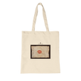 Lucky - "Kiss my Ass" Tote Bag Natural 1