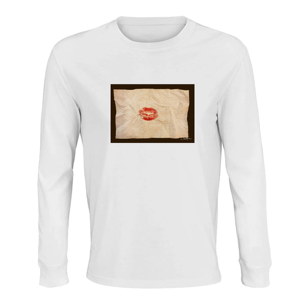 Lucky - "Kiss my Ass" Long sleeve White 1