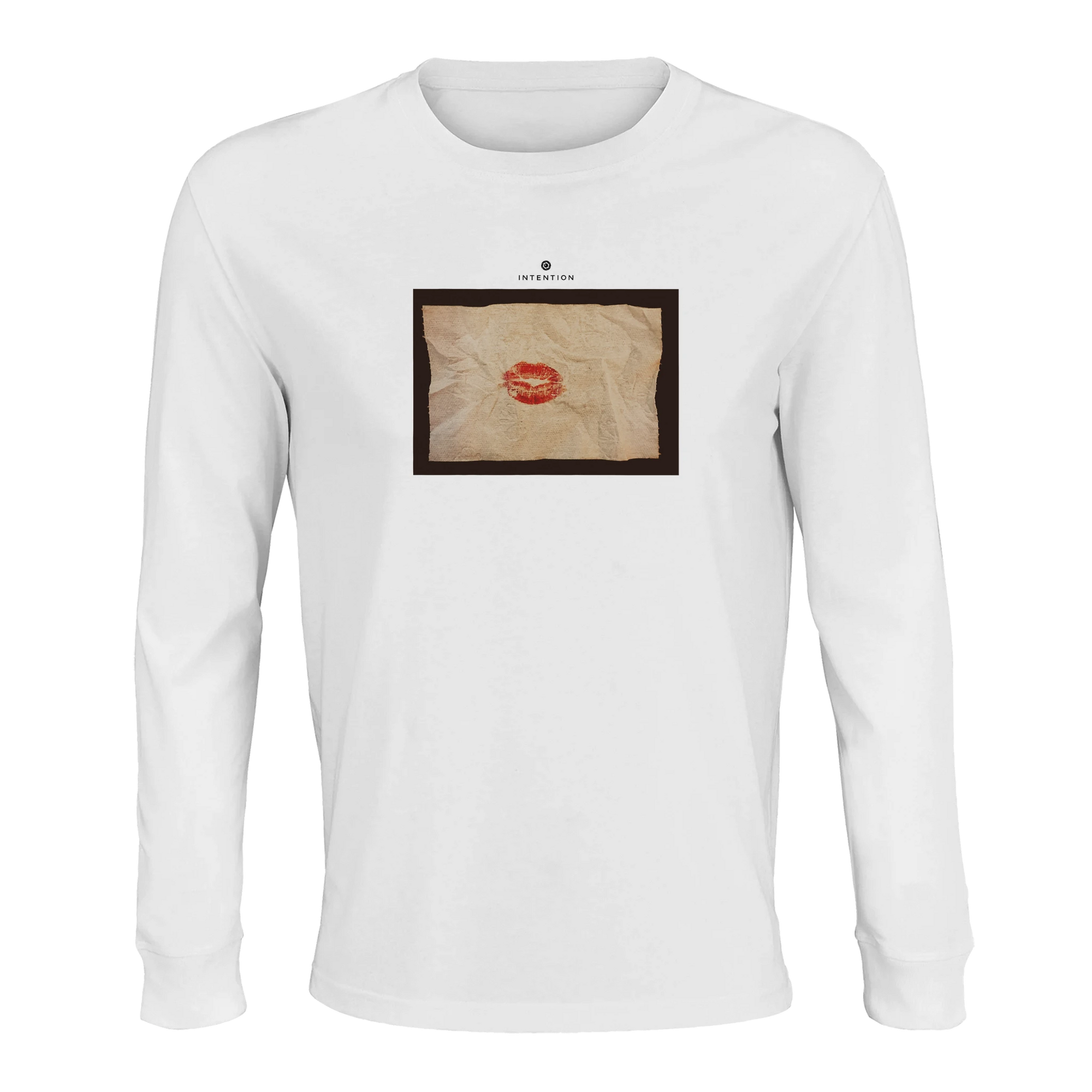 Lucky - "Kiss my Ass" Long sleeve White 1