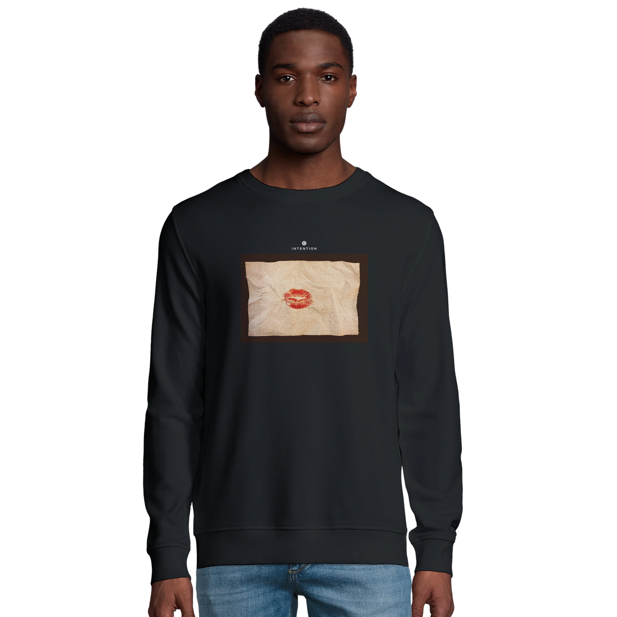 Lucky - "Kiss my Ass" Sweatshirt Black 3