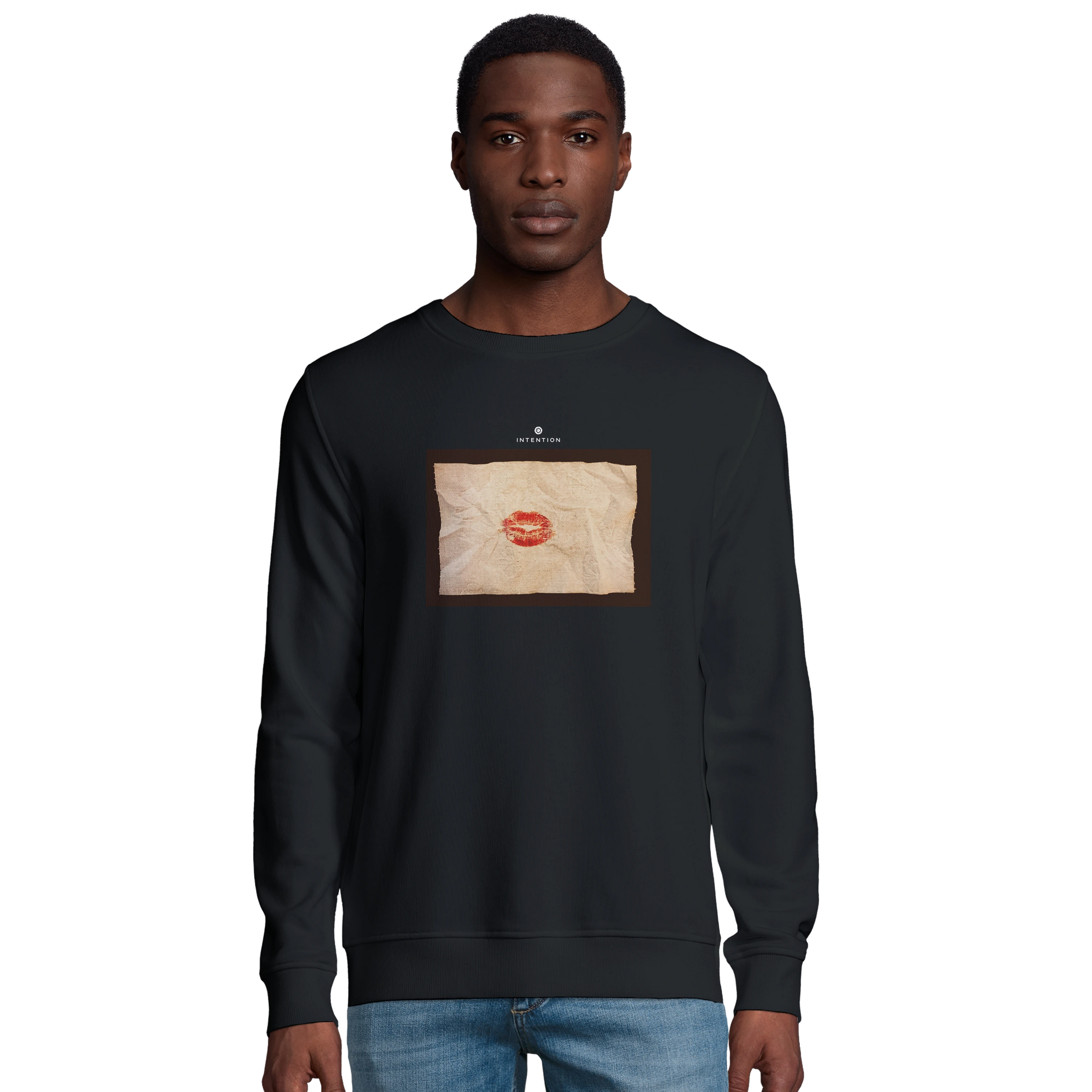 Lucky - "Kiss my Ass" Sweatshirt Black 3