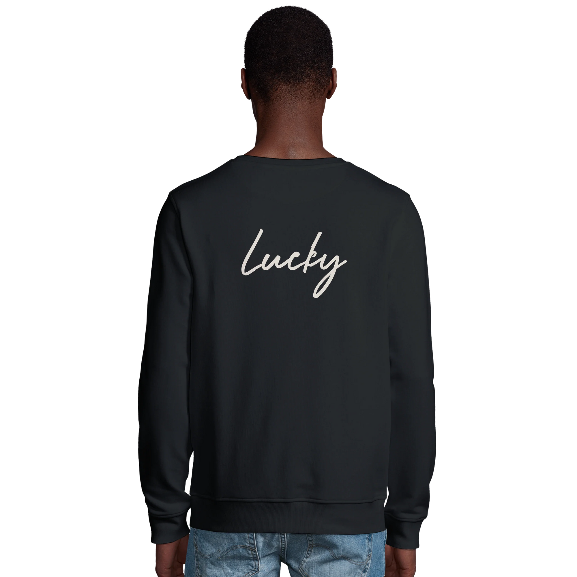 Lucky - "Kiss my Ass" Sweatshirt Black 4