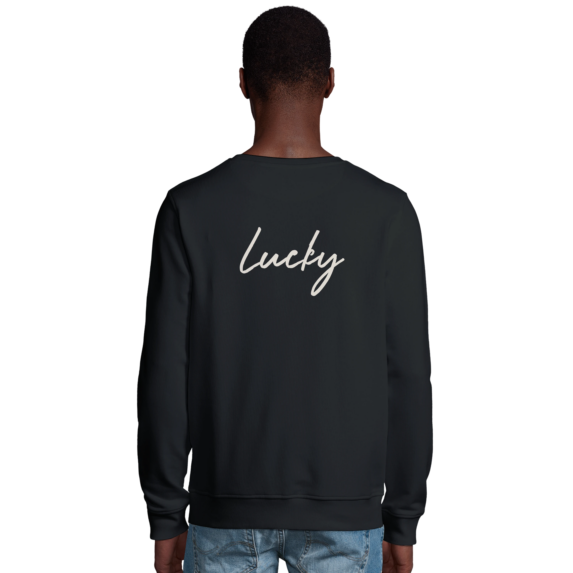 Lucky - "Kiss my Ass" Sweatshirt Black 4