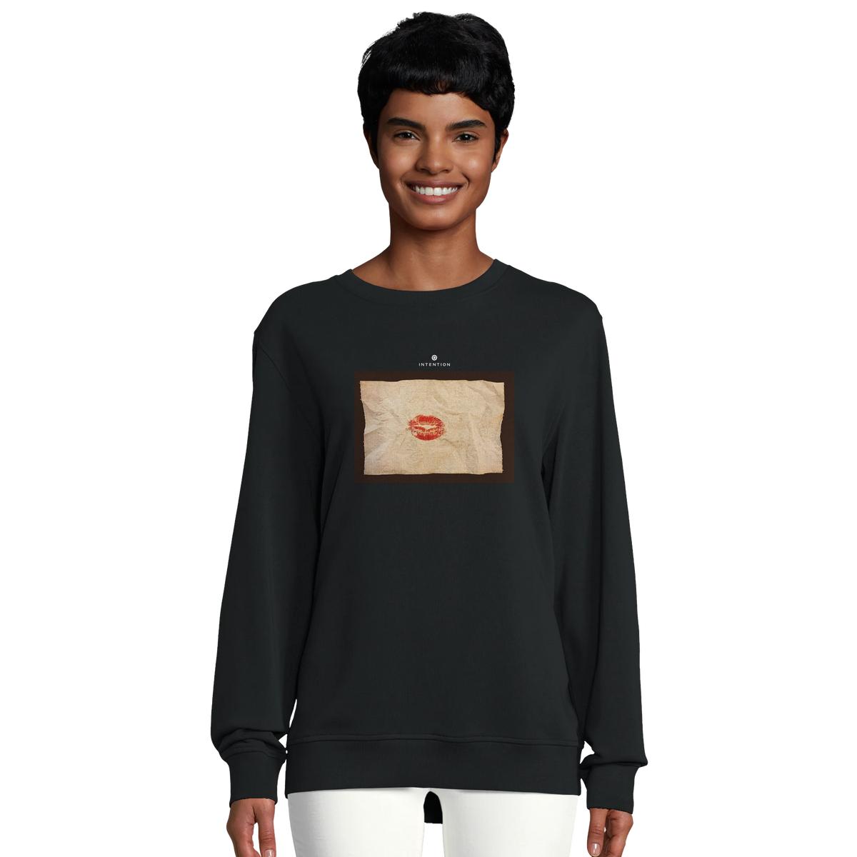 Lucky - "Kiss my Ass" Sweatshirt Black 5