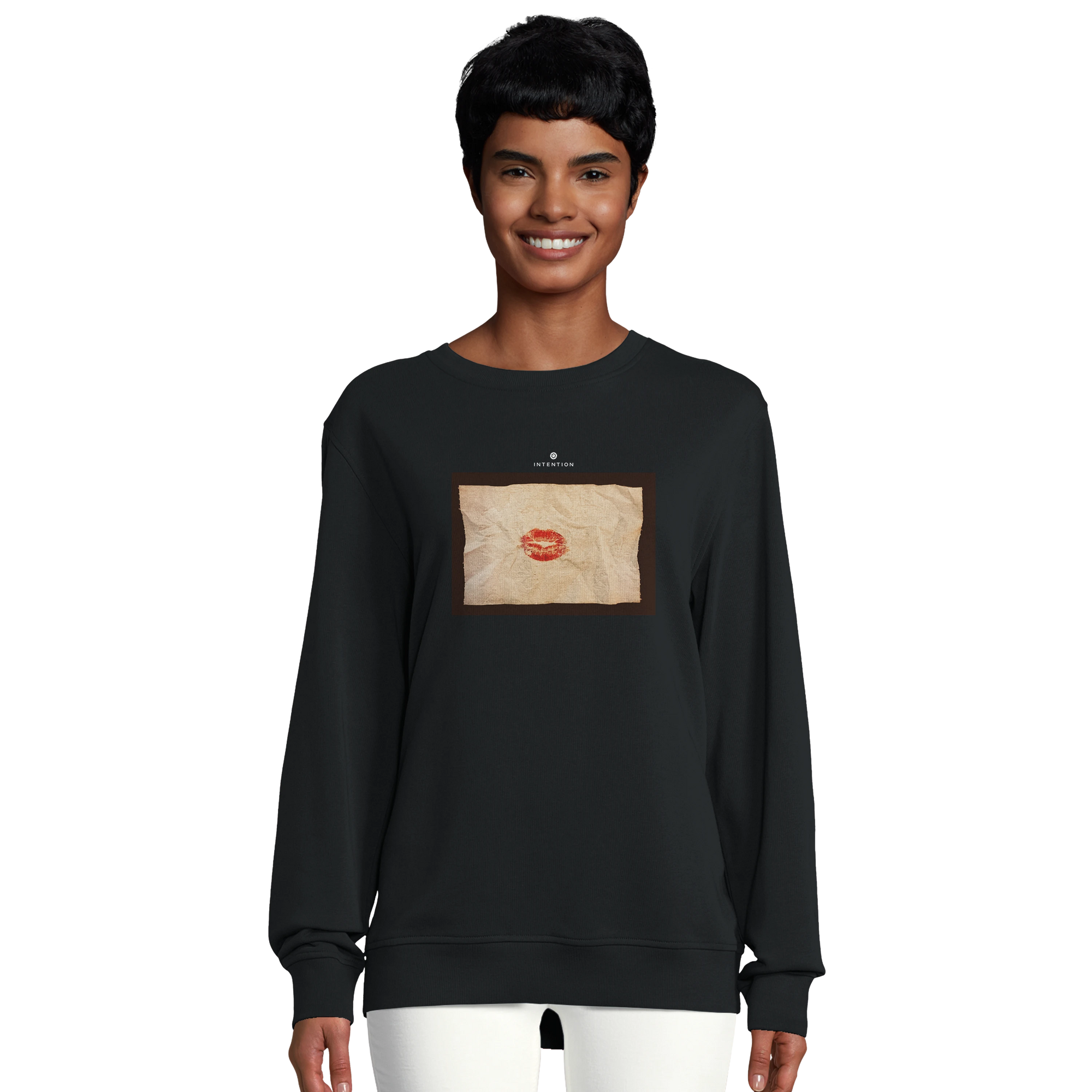 Lucky - "Kiss my Ass" Sweatshirt Black 5
