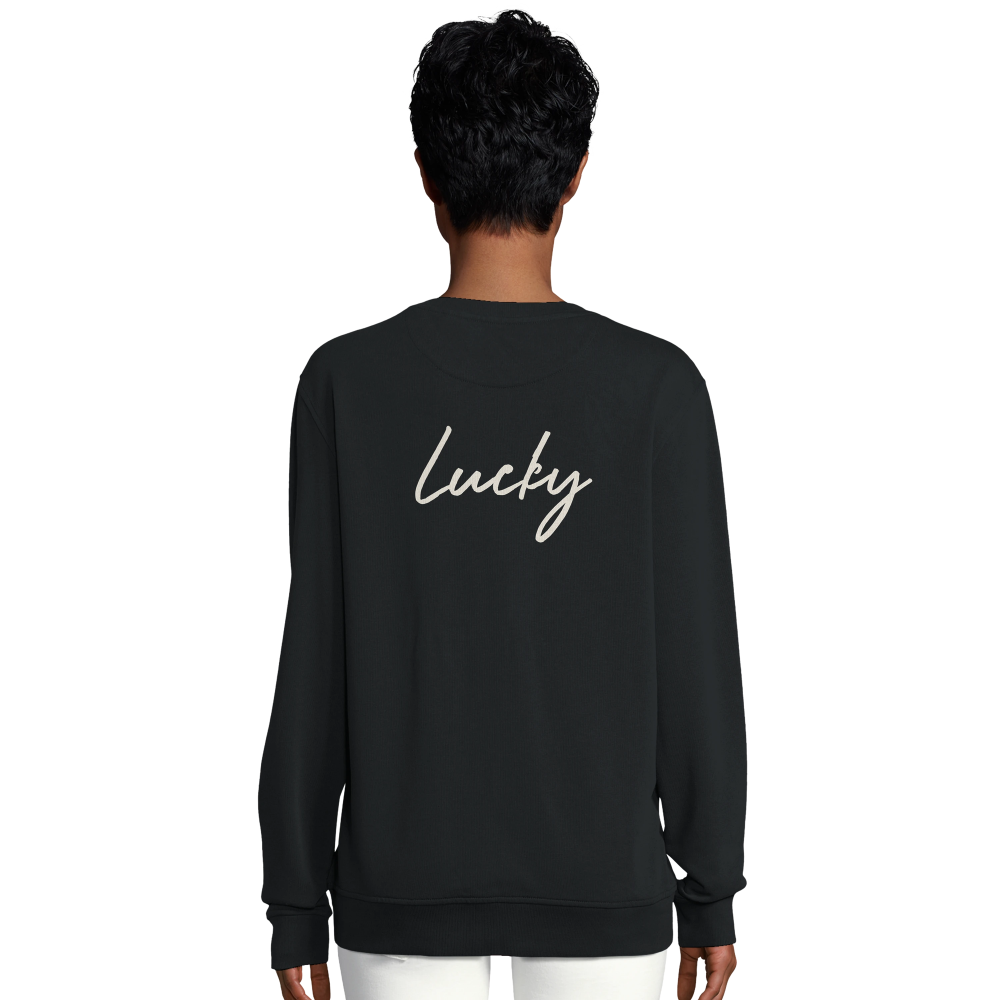 Lucky - "Kiss my Ass" Sweatshirt Black 6