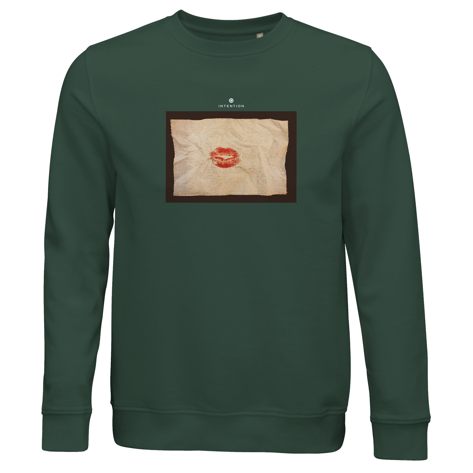 Lucky - "Kiss my Ass" Sweatshirt Bottle Green 1