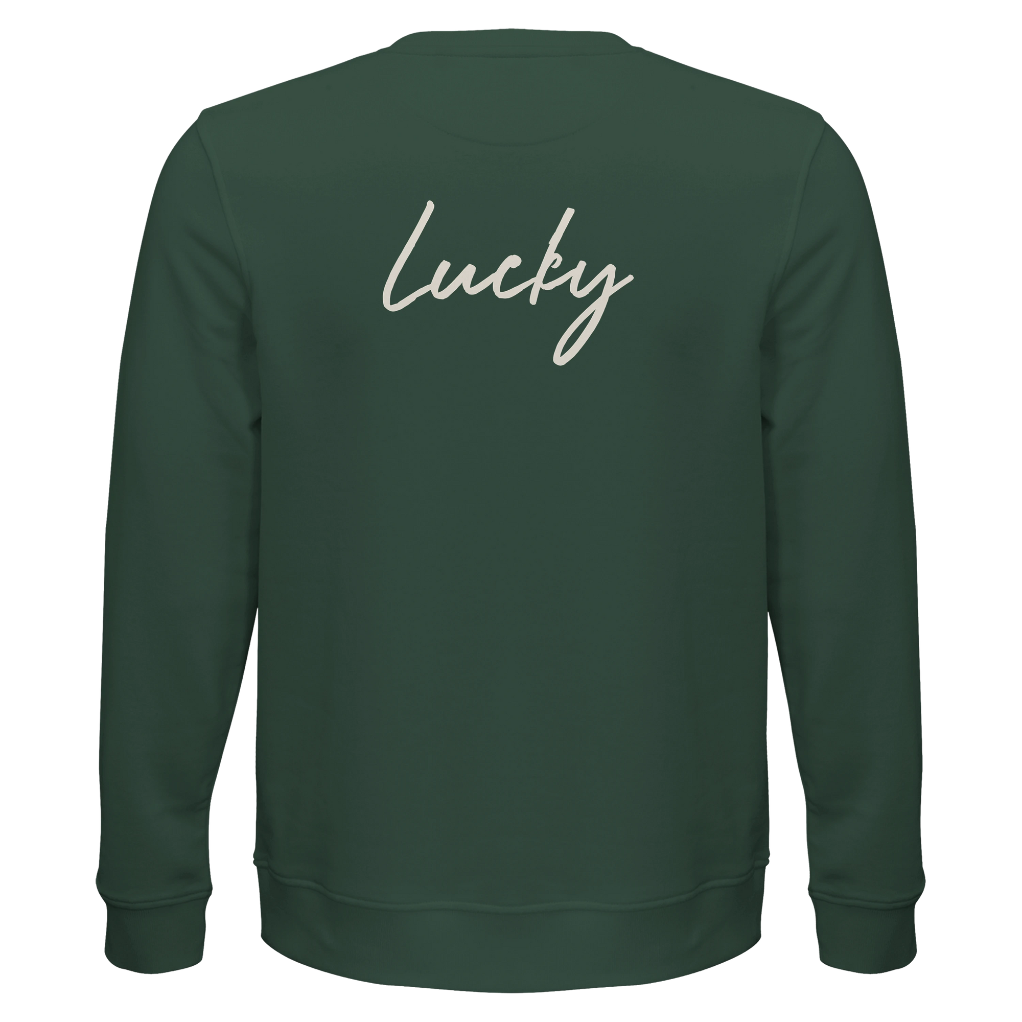 Lucky - "Kiss my Ass" Sweatshirt Bottle Green 2