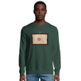 Lucky - "Kiss my Ass" Sweatshirt Bottle Green 3