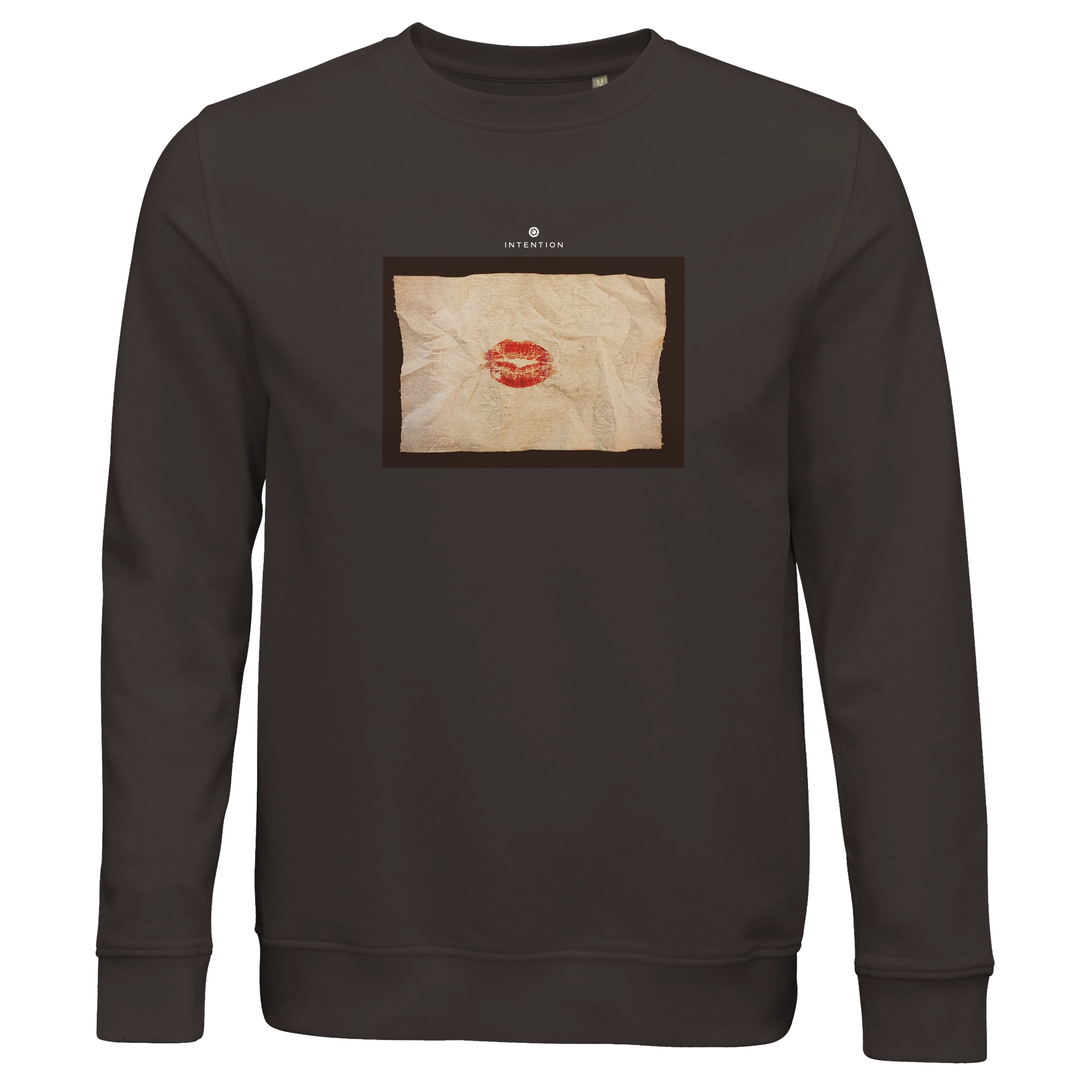 Lucky - "Kiss my Ass" Sweatshirt deep charcoal grey 1