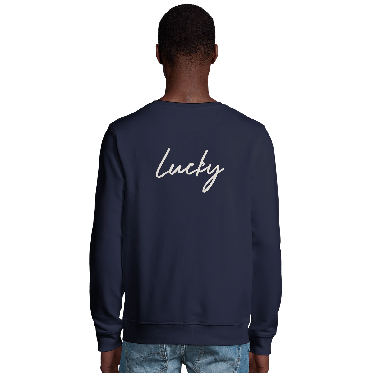 Lucky - "Kiss my Ass" Sweatshirt French Navy 5