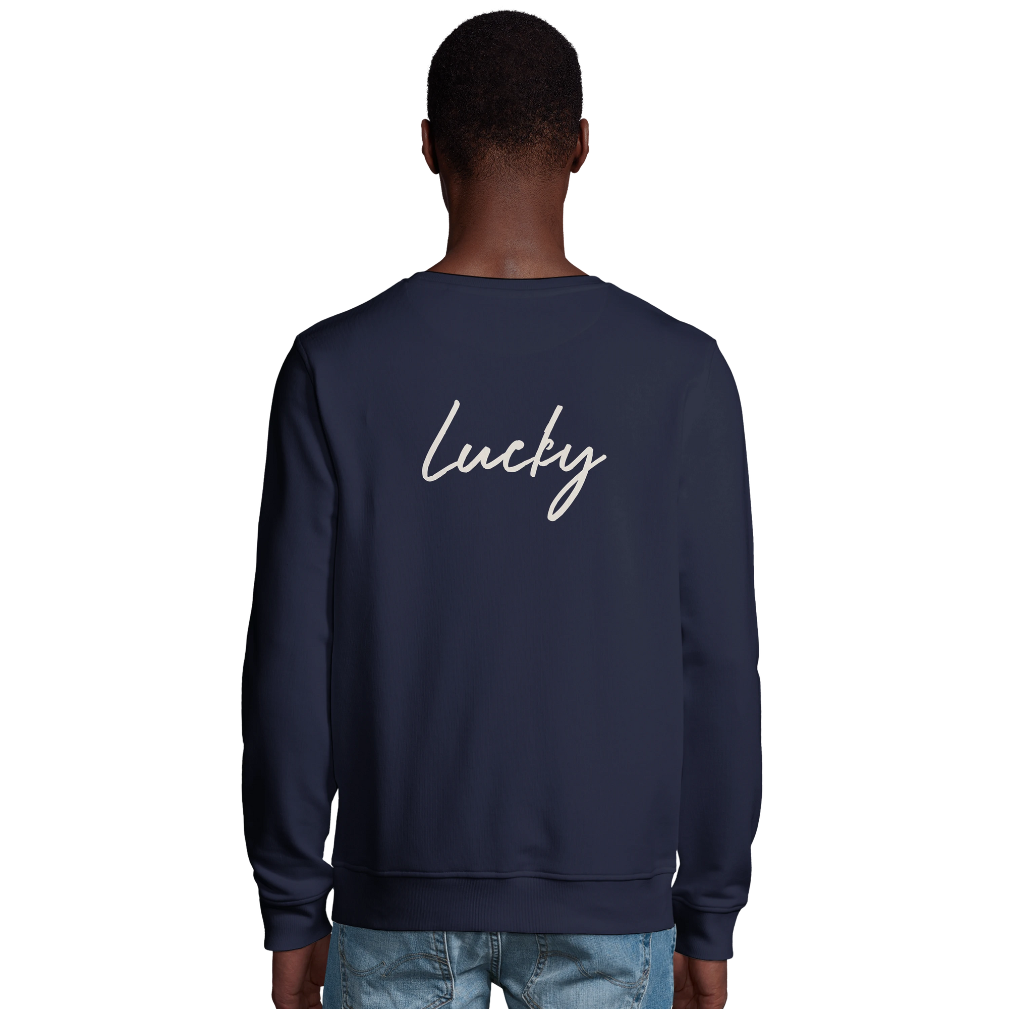 Lucky - "Kiss my Ass" Sweatshirt French Navy 5