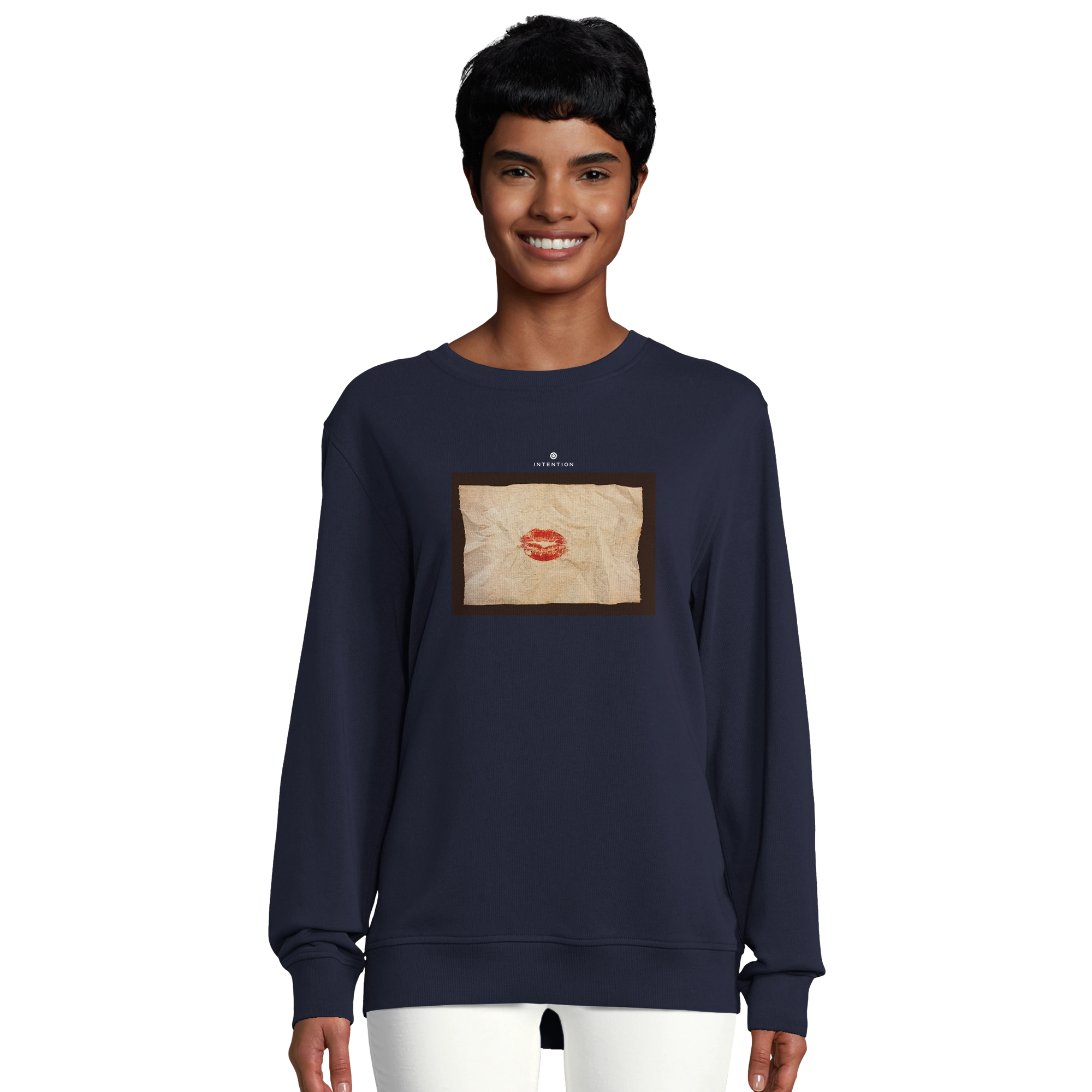 Lucky - "Kiss my Ass" Sweatshirt French Navy 6