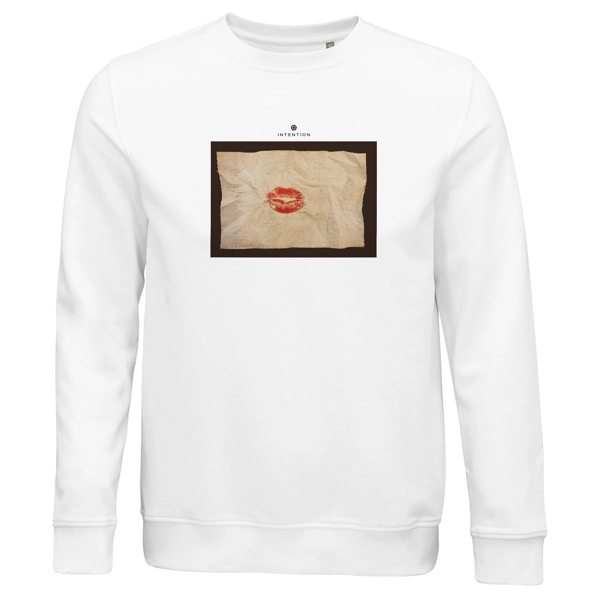 Lucky - "Kiss my Ass" Sweatshirt White 1