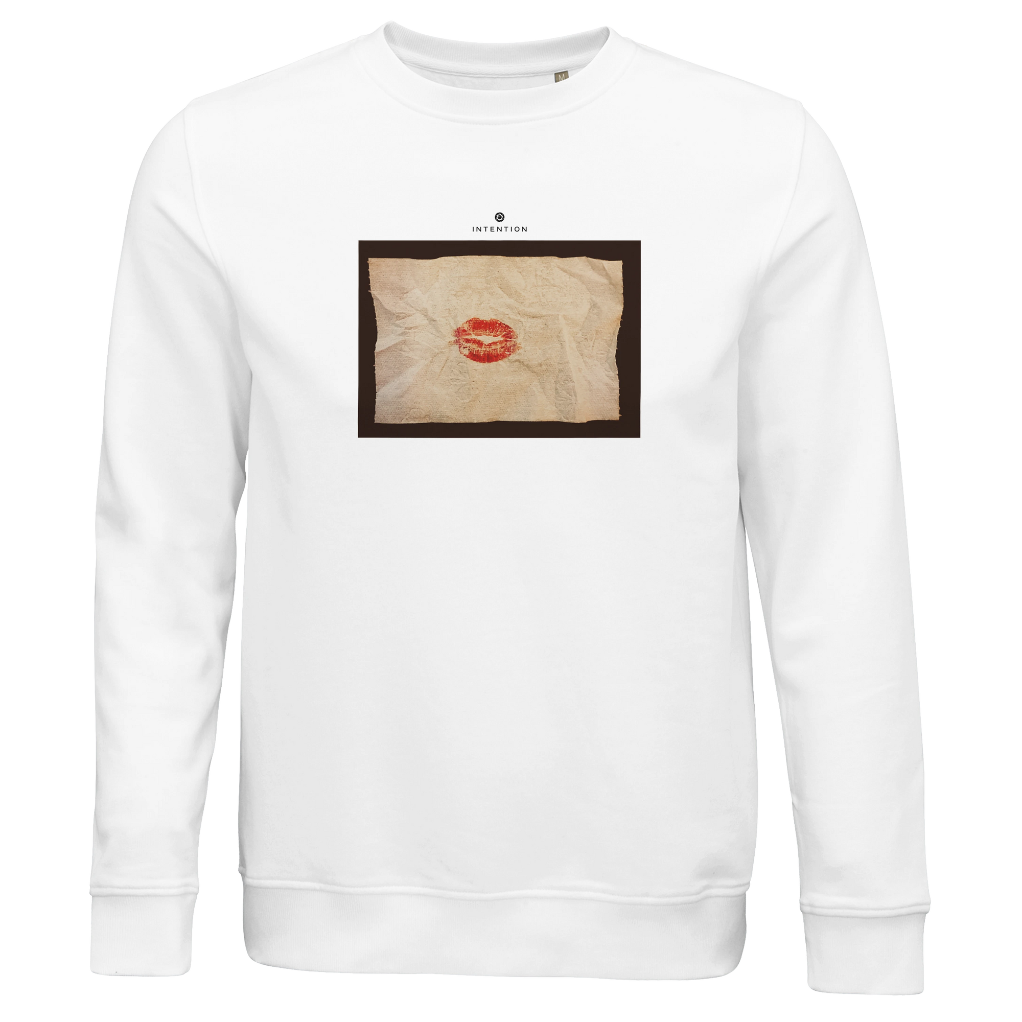 Lucky - "Kiss my Ass" Sweatshirt White 1