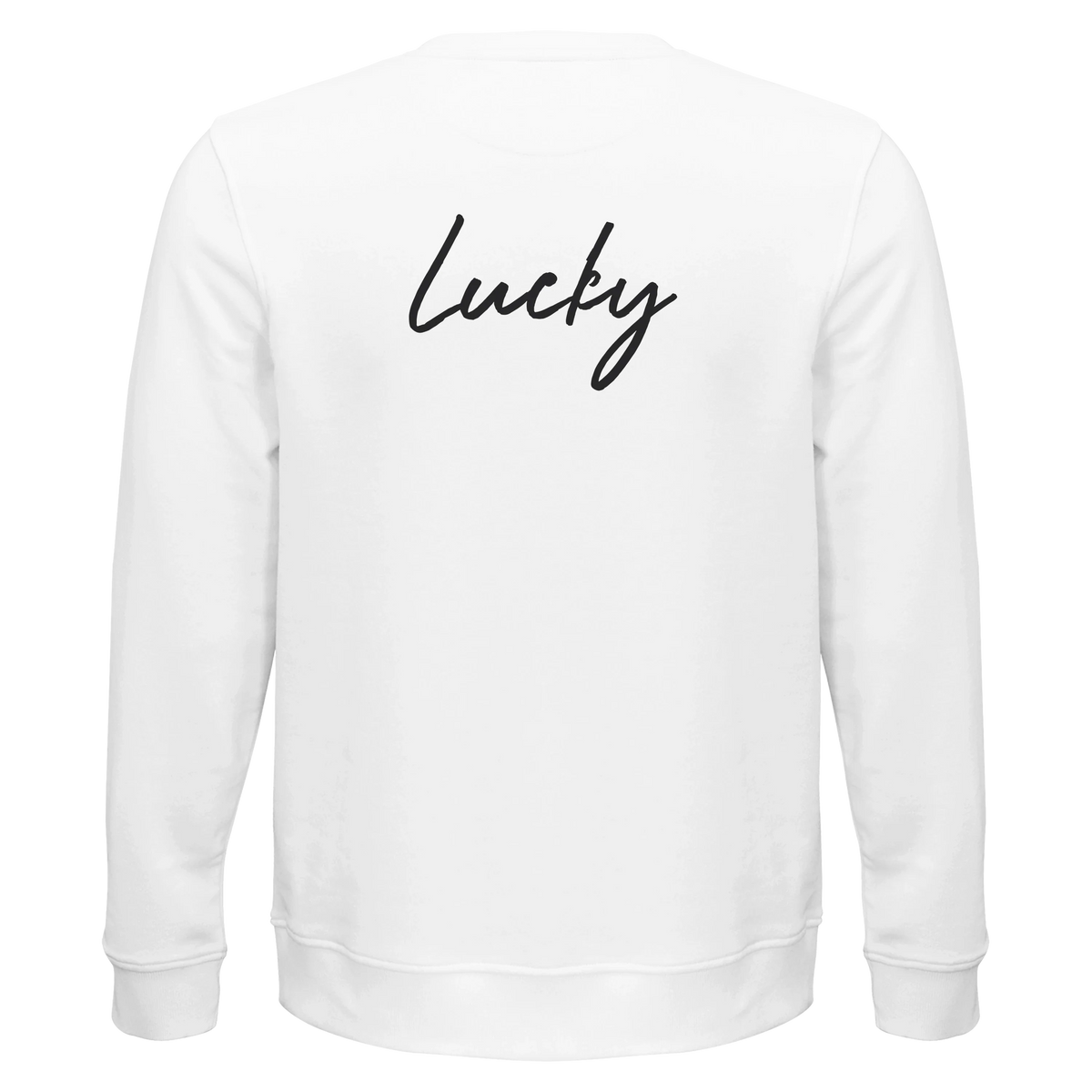 Lucky - "Kiss my Ass" Sweatshirt White 2