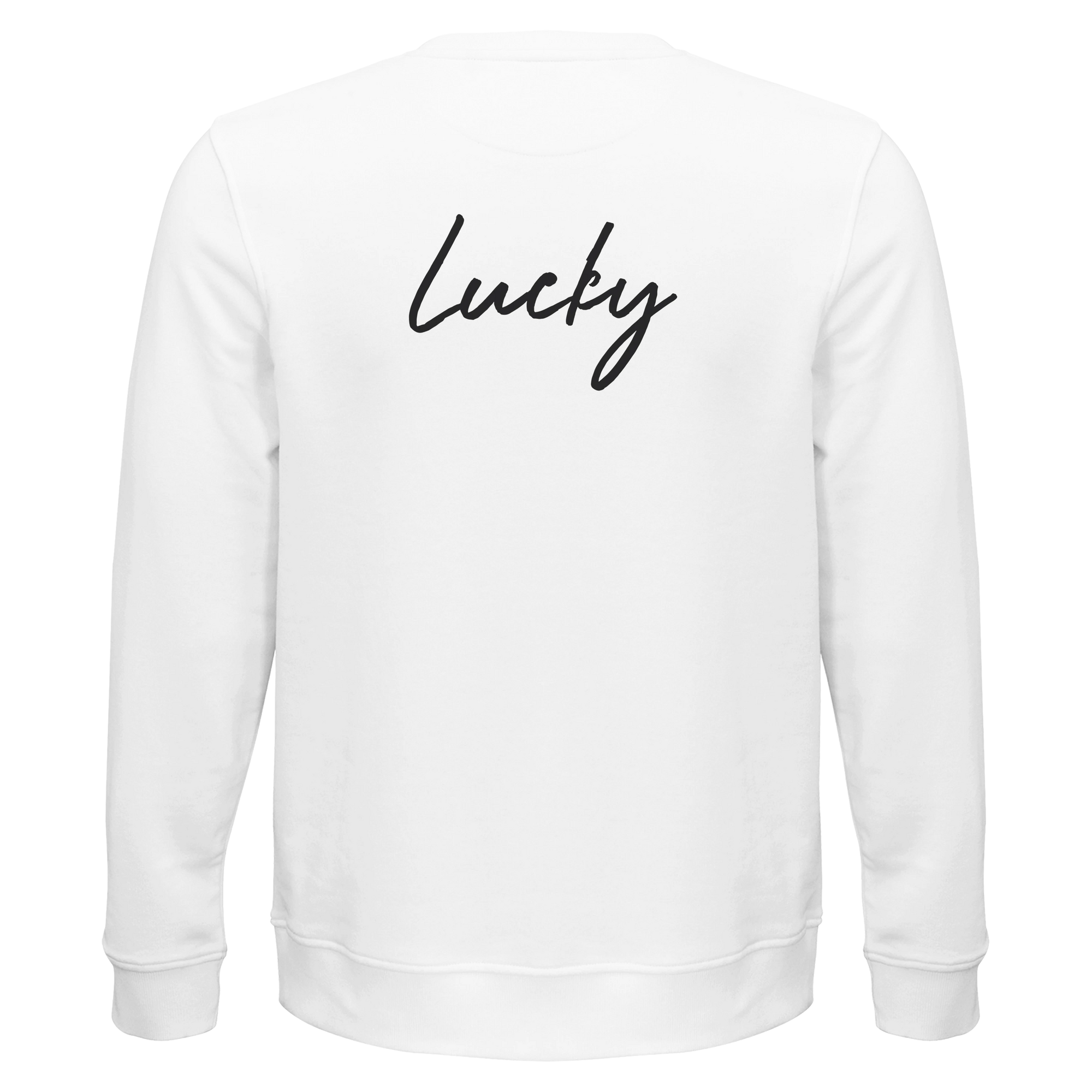 Lucky - "Kiss my Ass" Sweatshirt White 2