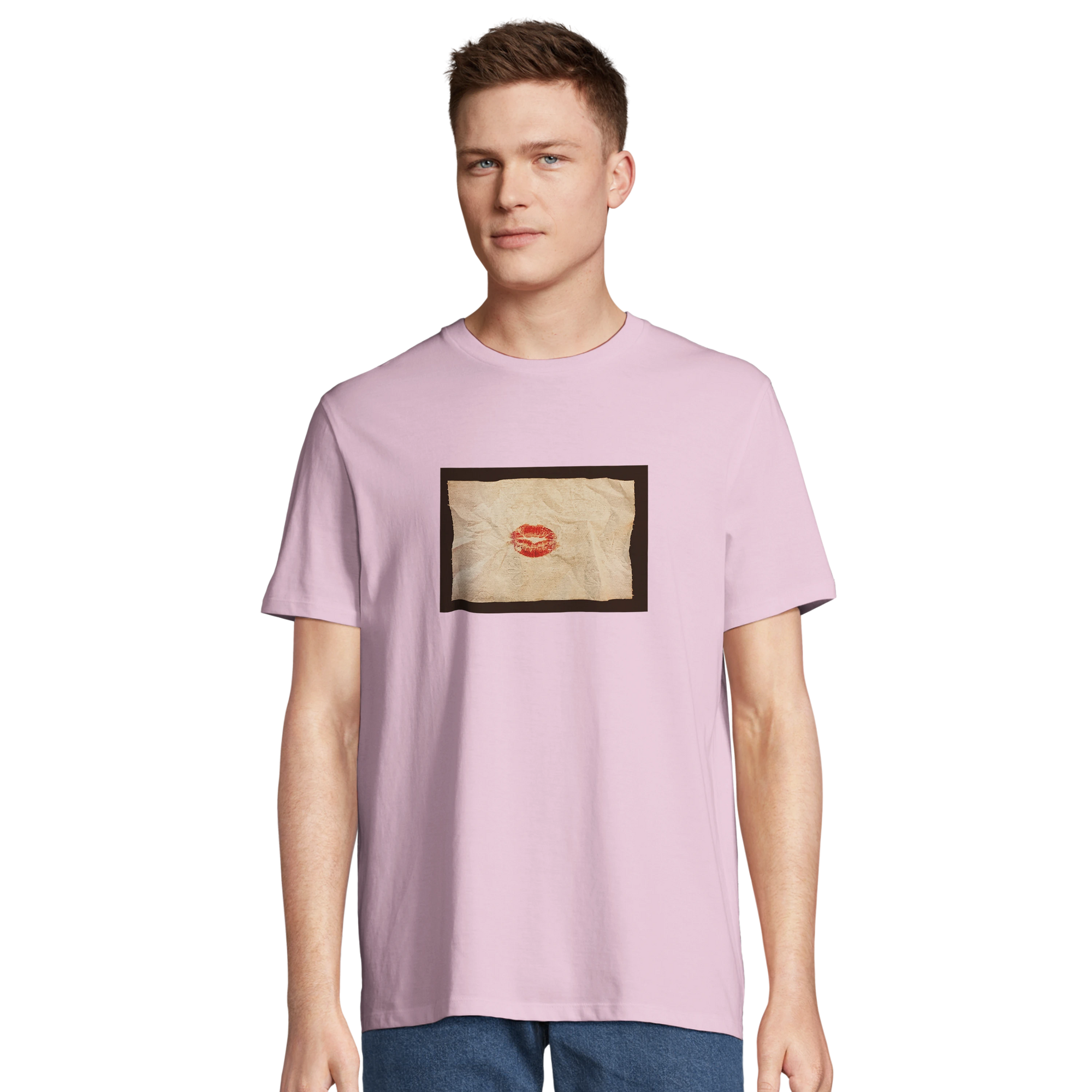 Lucky - "Kiss my Ass" T-shirt Candy Pink 4