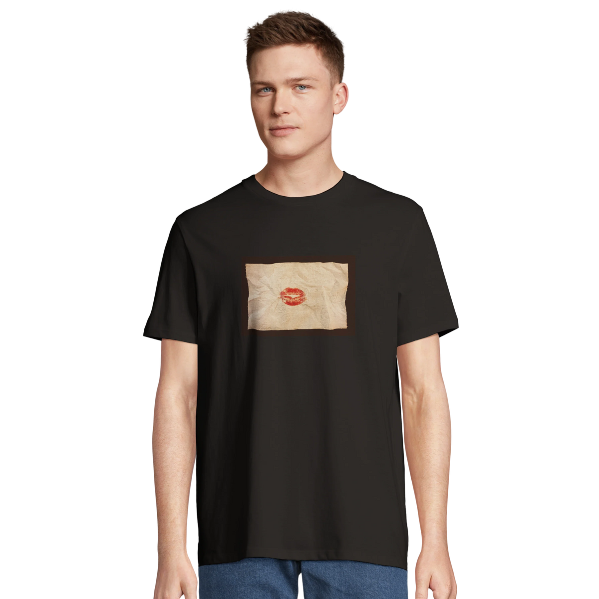 Lucky - "Kiss my Ass" T-shirt Deep Black 4