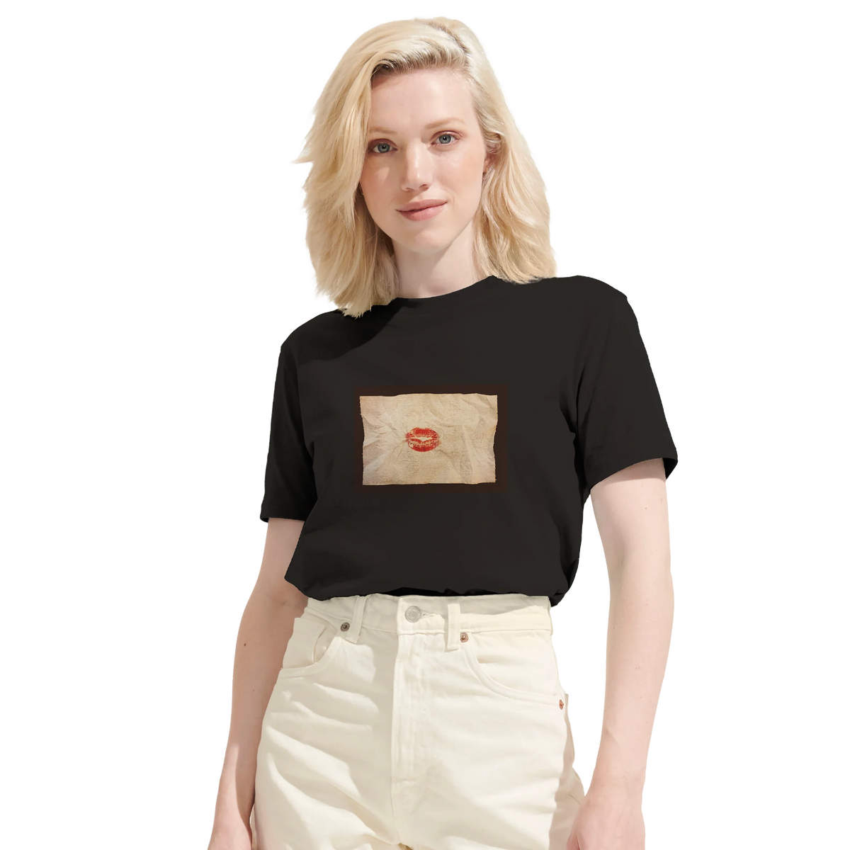 Lucky - "Kiss my Ass" T-shirt Deep Black 6