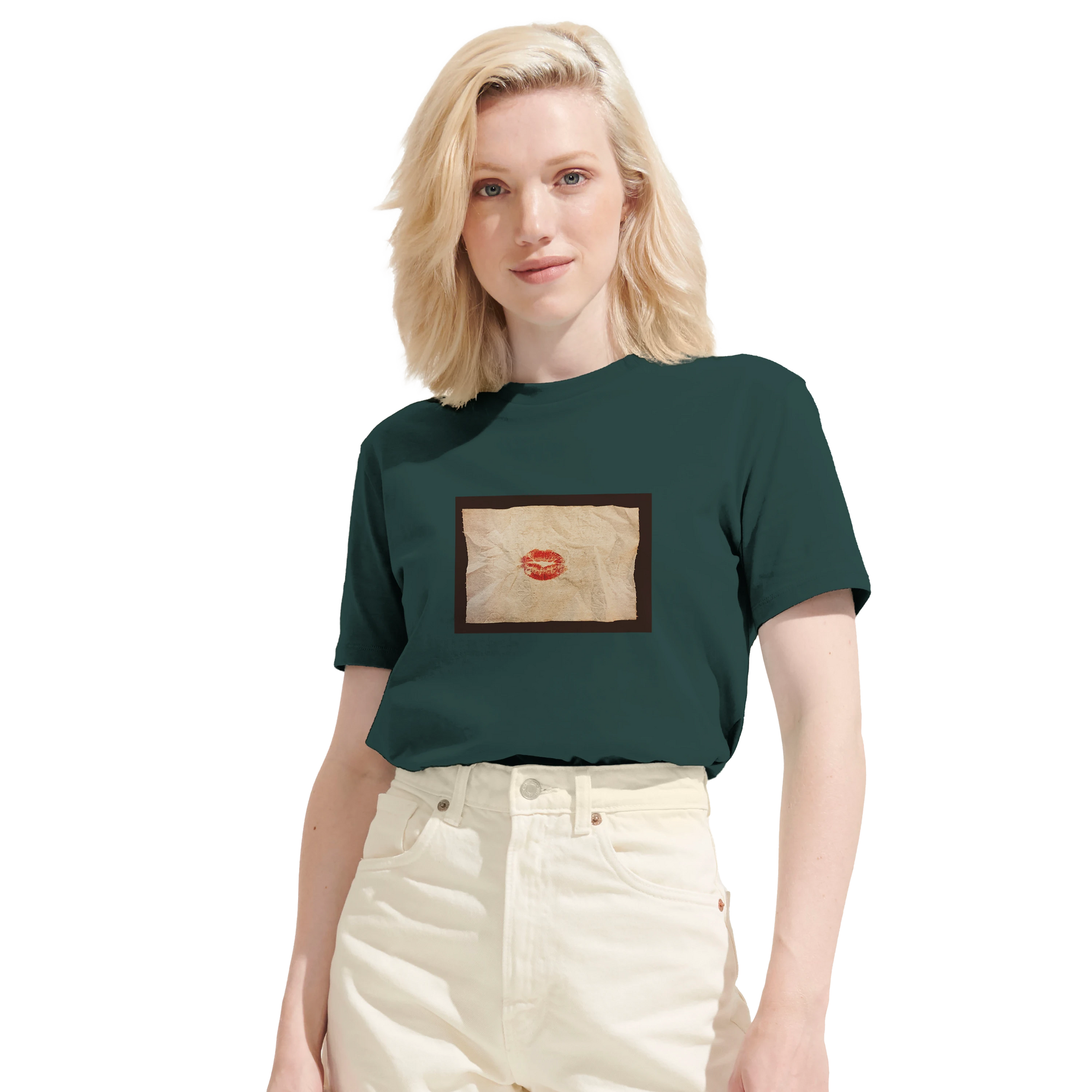 Lucky - "Kiss my Ass" T-shirt green empire 6