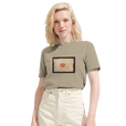 Lucky - "Kiss my Ass" T-shirt Khaki 6