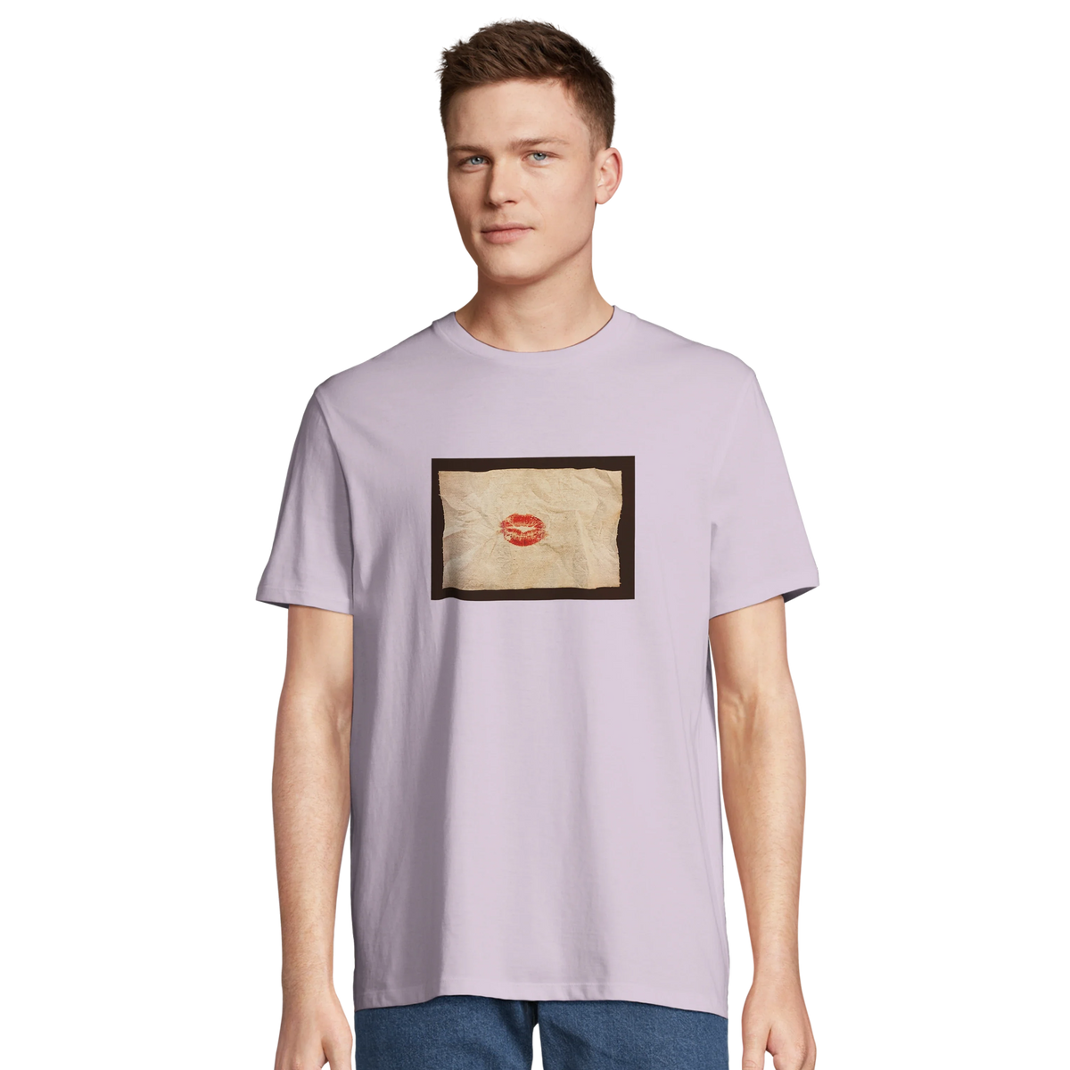 Lucky - "Kiss my Ass" T-shirt lilak 4